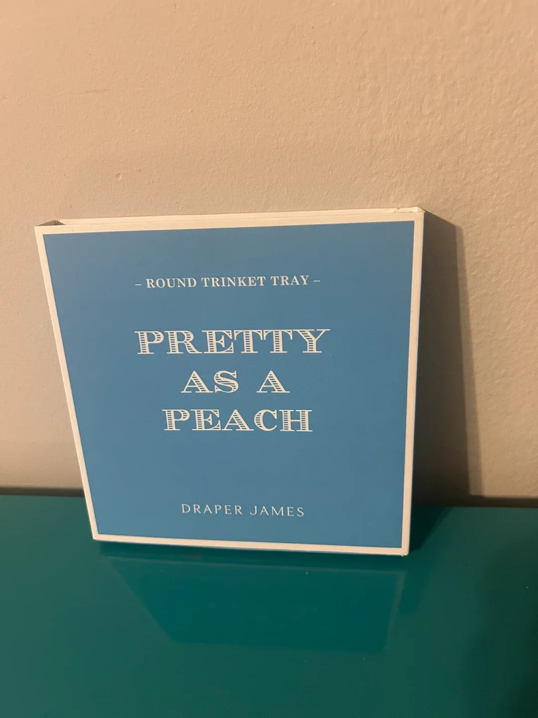 🍑 Pretty as a Peach Set Trinket Tray + Luggage Tag + Makeup Bag image indicator(4)