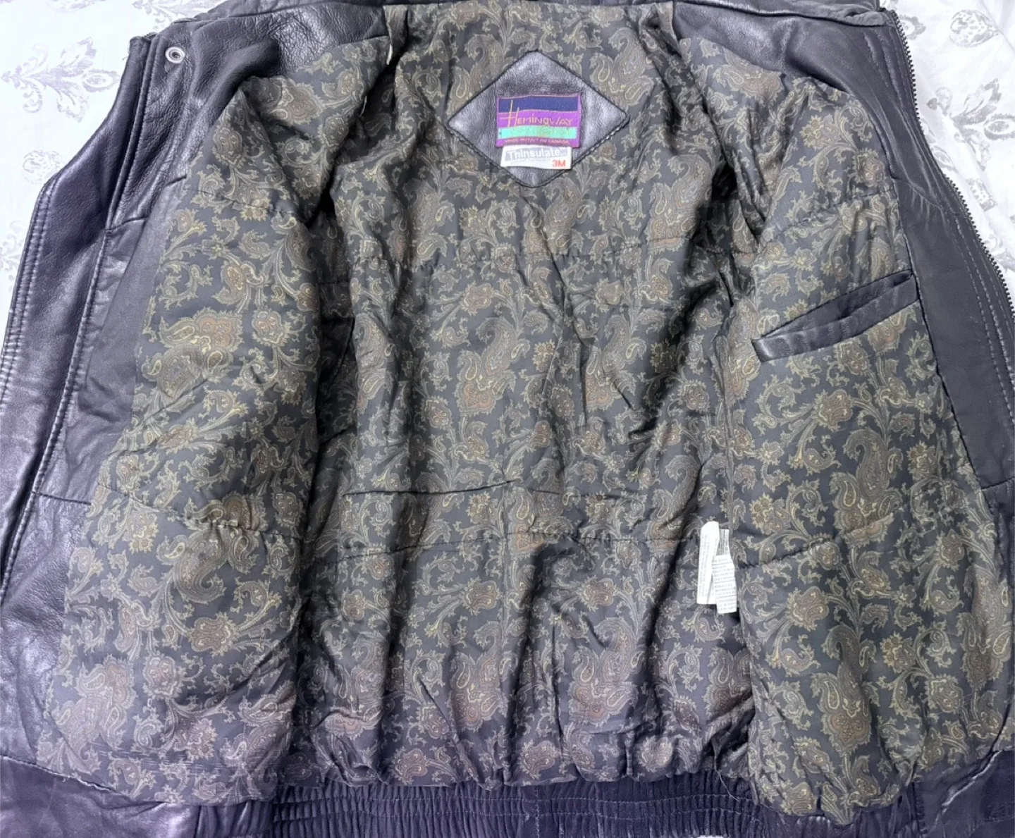 Hemingway Black Leather Jacket image indicator(5)