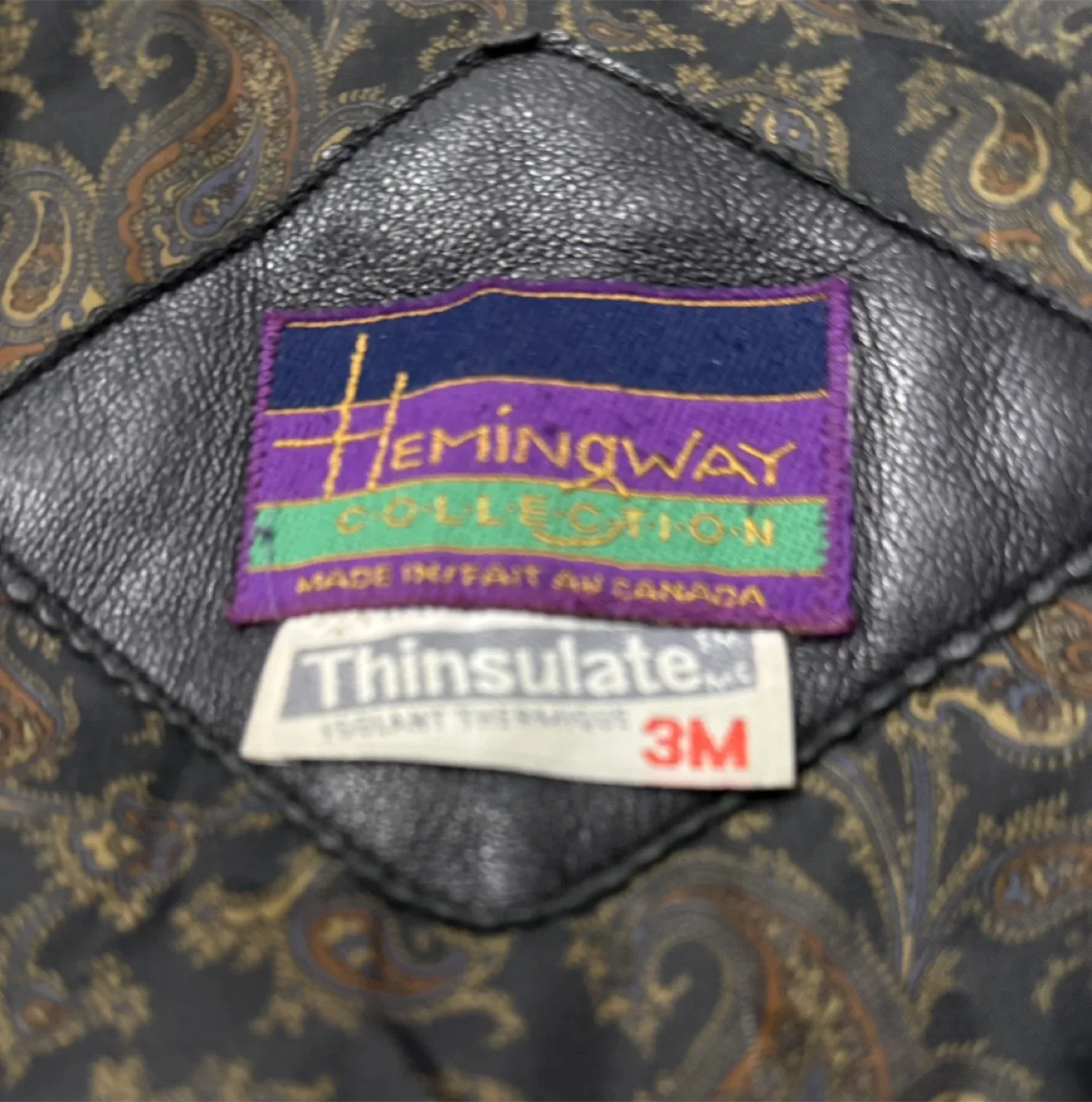 Hemingway Black Leather Jacket image indicator(6)