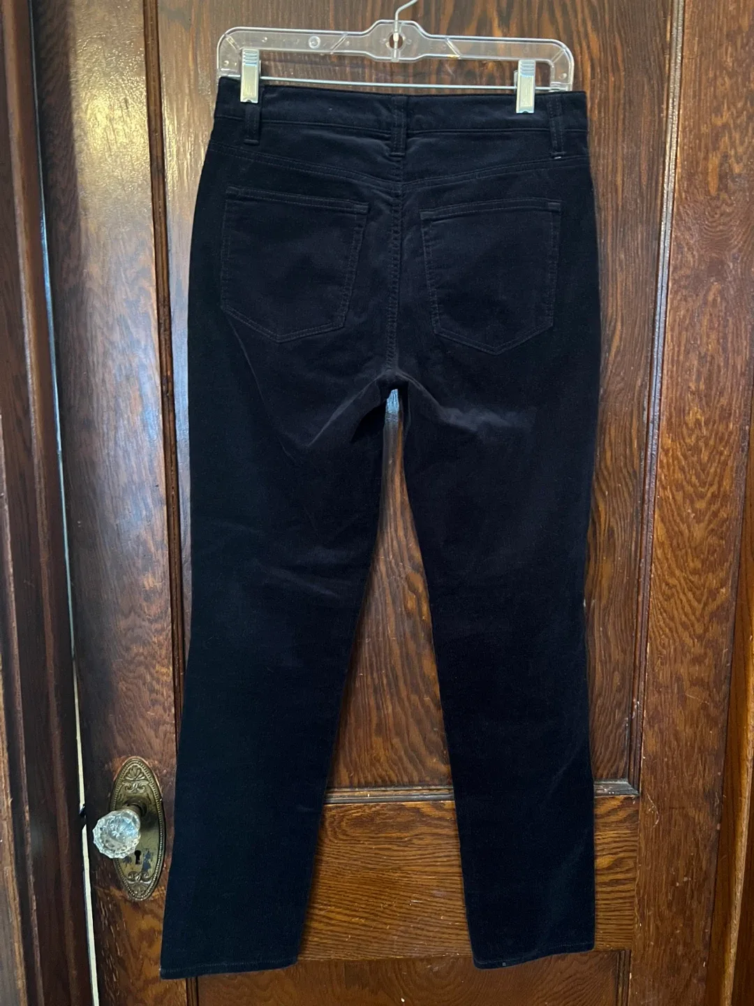 Talbots Navy blue Corduroy Straight-Leg Pants - Size 2P image indicator(3)