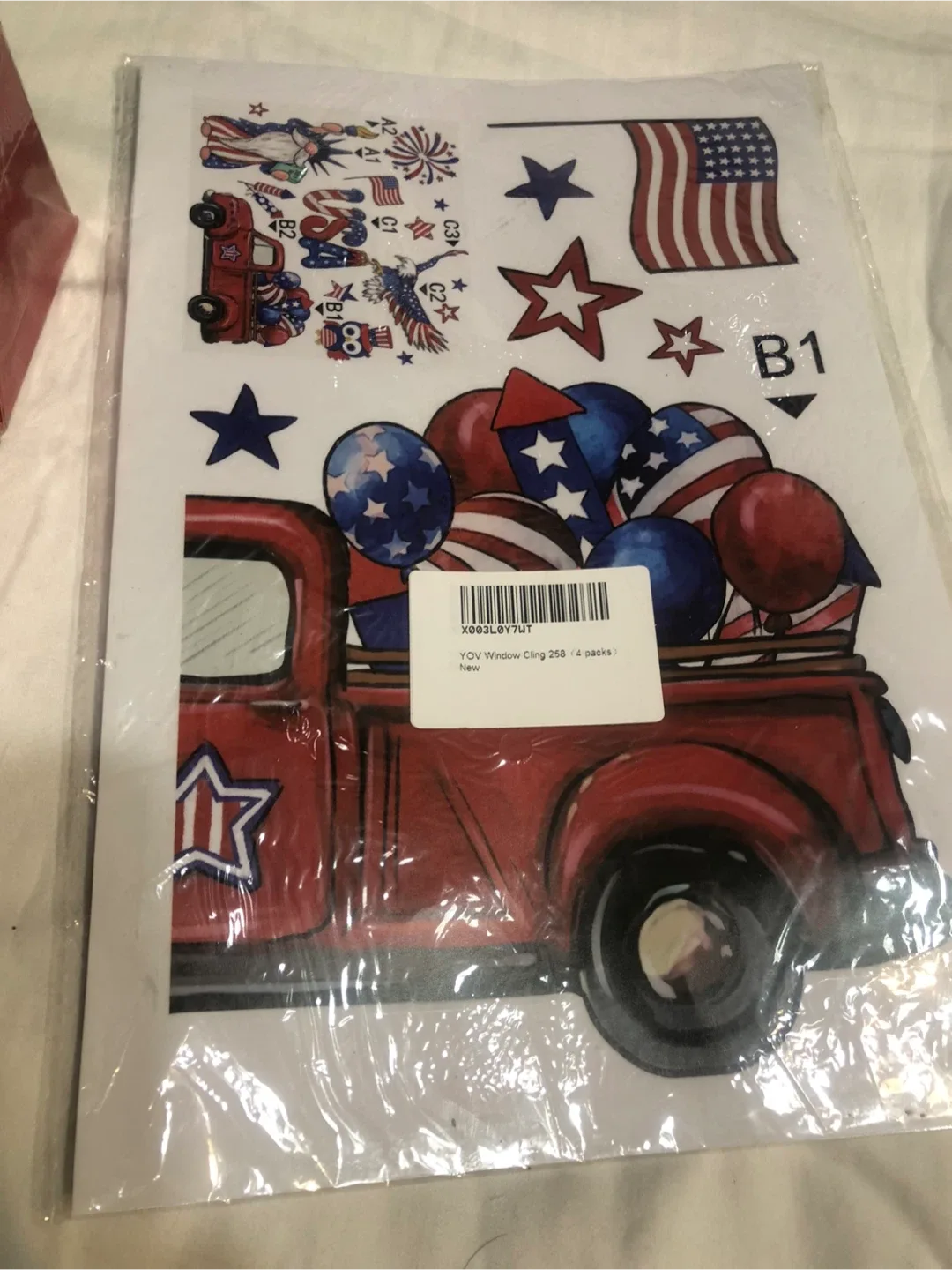 New YOV Window Cling 258 (4 packs) image indicator(7)