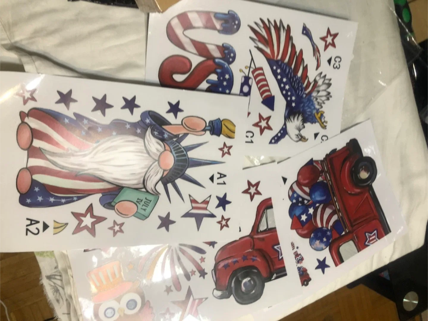 New YOV Window Cling 258 (4 packs) image indicator(9)