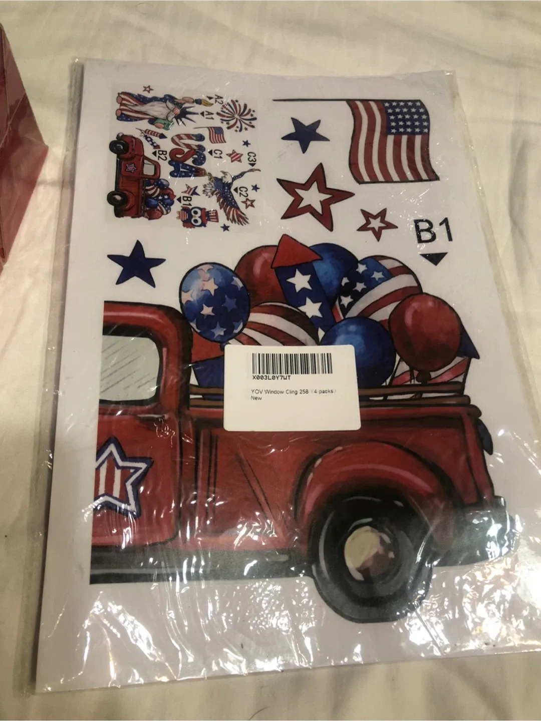 New YOV Window Cling 258 (4 packs) image indicator(8)