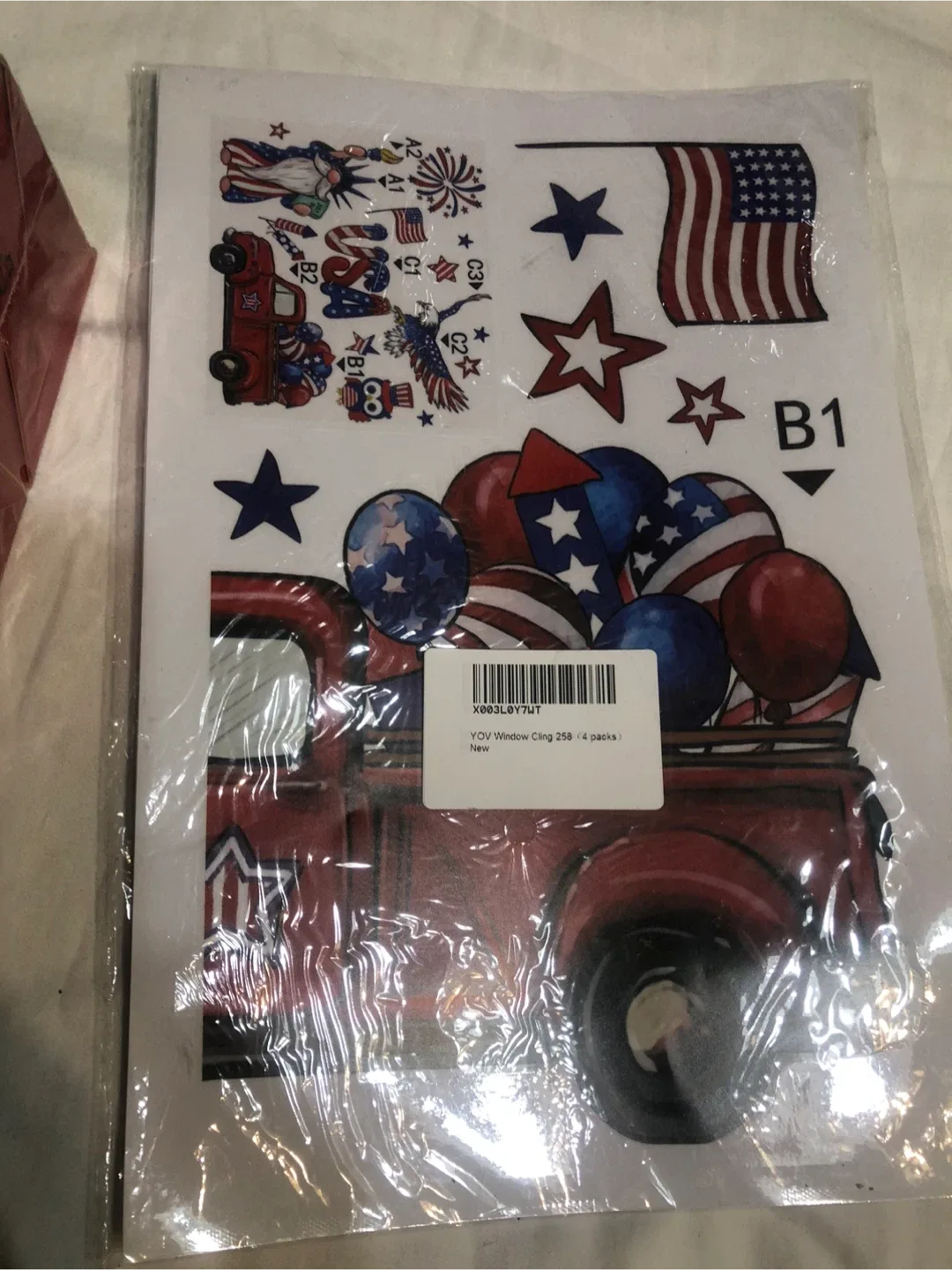 New YOV Window Cling 258 (4 packs) image indicator(6)