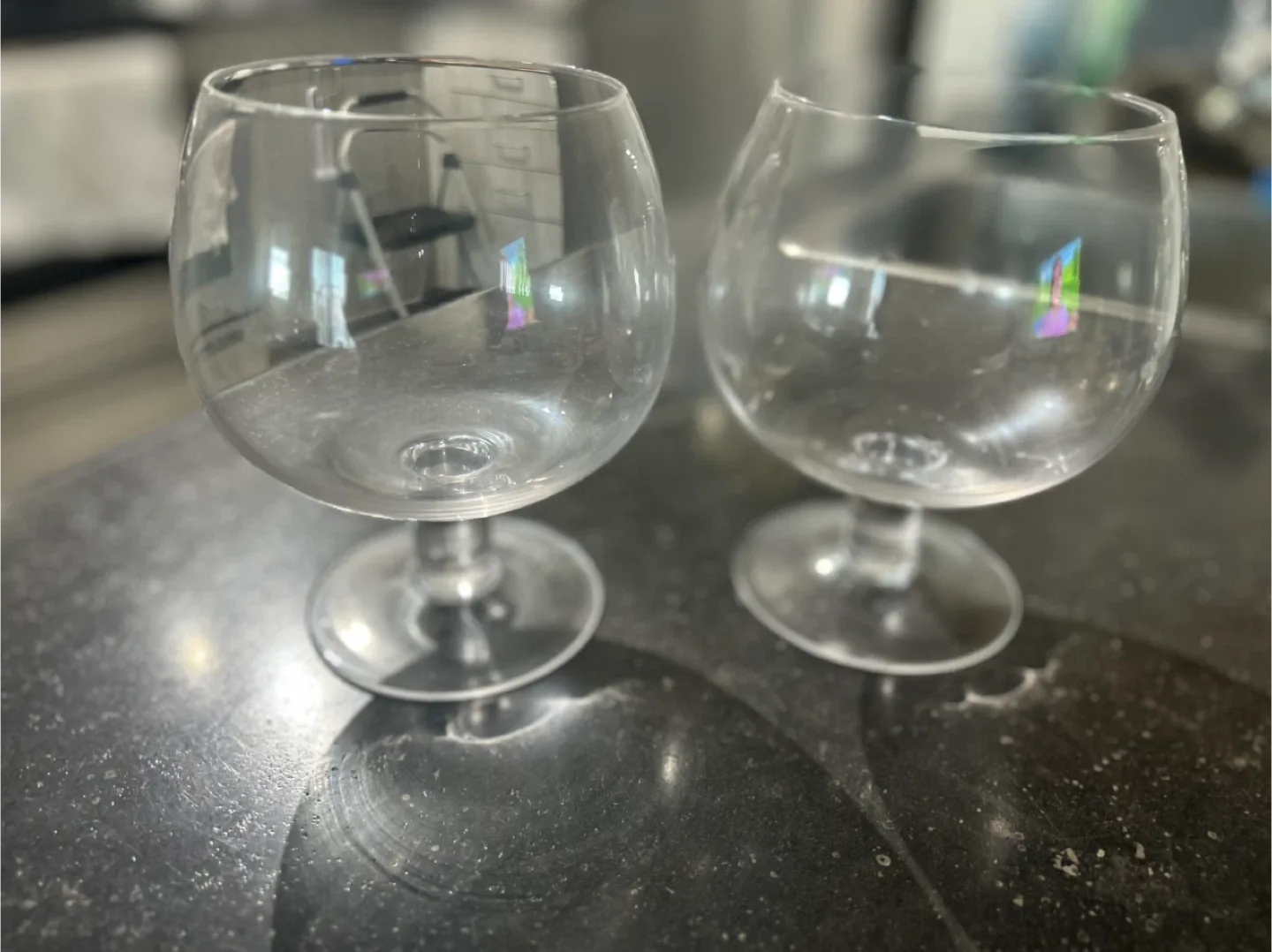 Final Touch Fishbowl Glasses (Set of 2)