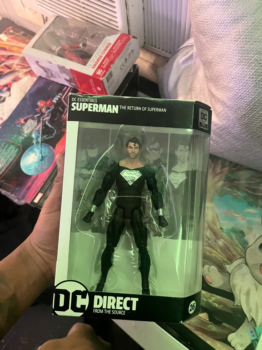 DC Essentials Superman The Return of Superman Action Figure