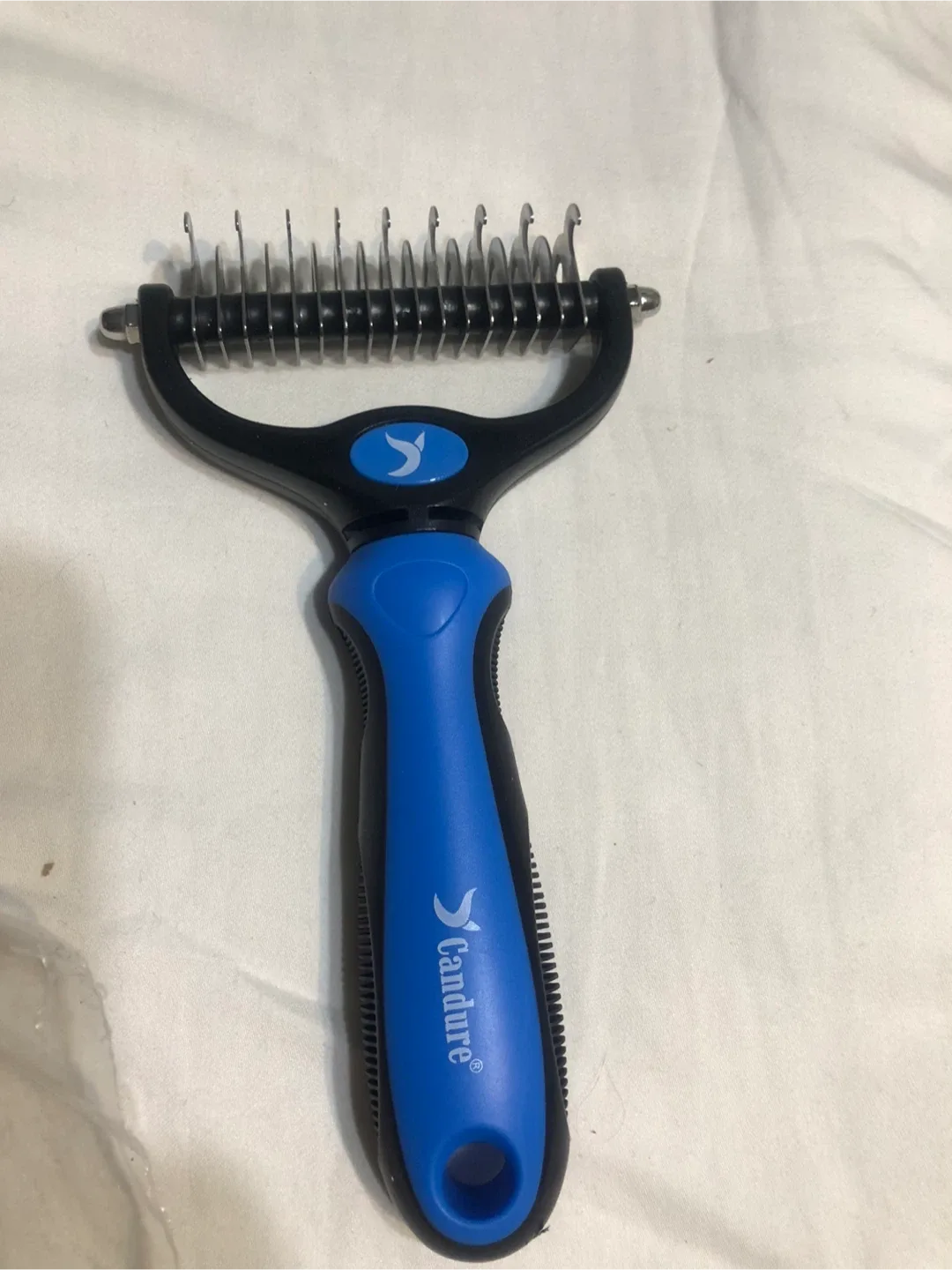 New Candure Pet Grooming Dematting Comb image indicator(6)