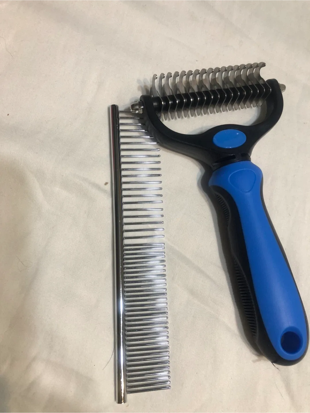 New Candure Pet Grooming Dematting Comb image indicator(9)