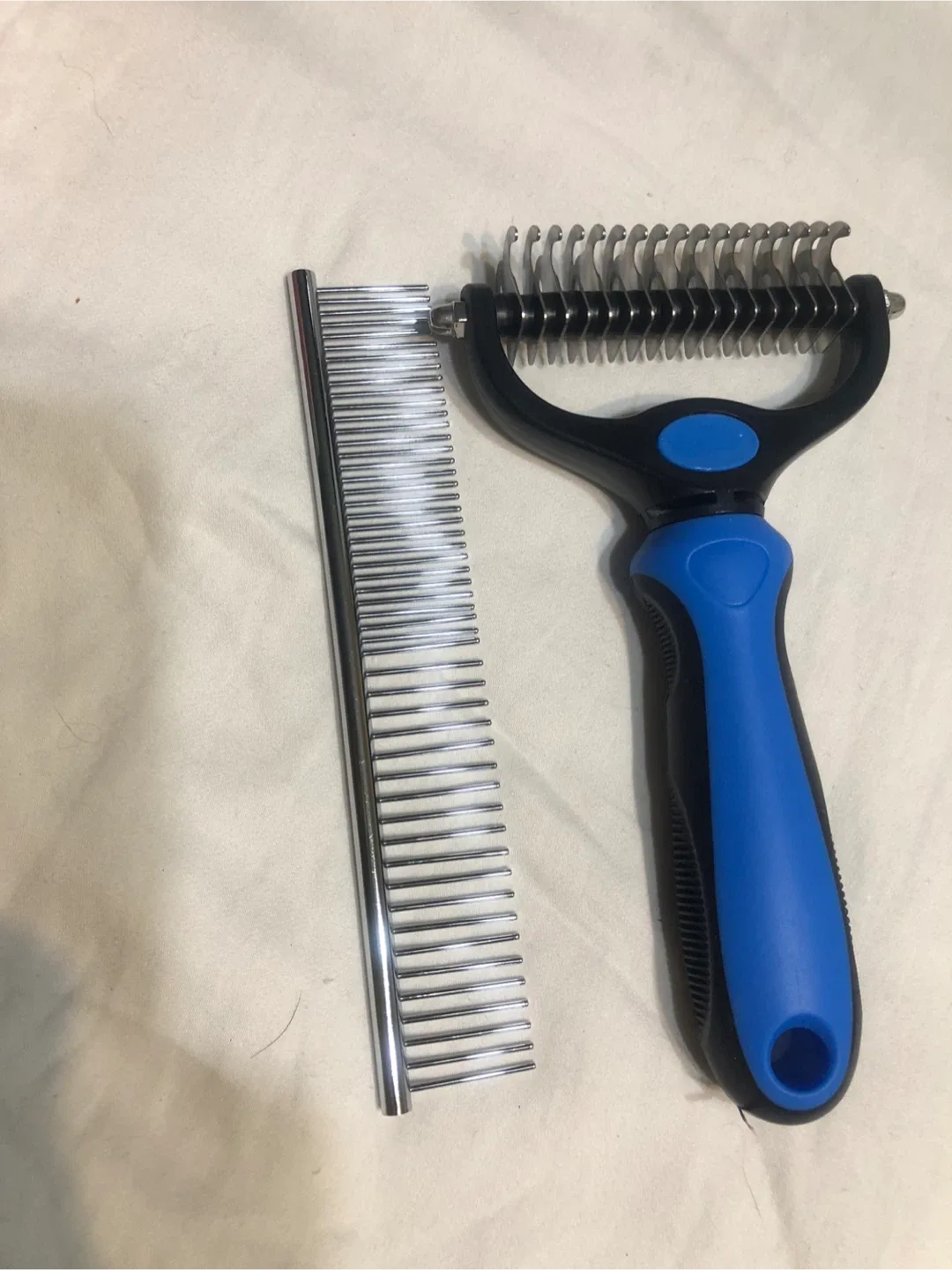 New Candure Pet Grooming Dematting Comb image indicator(7)