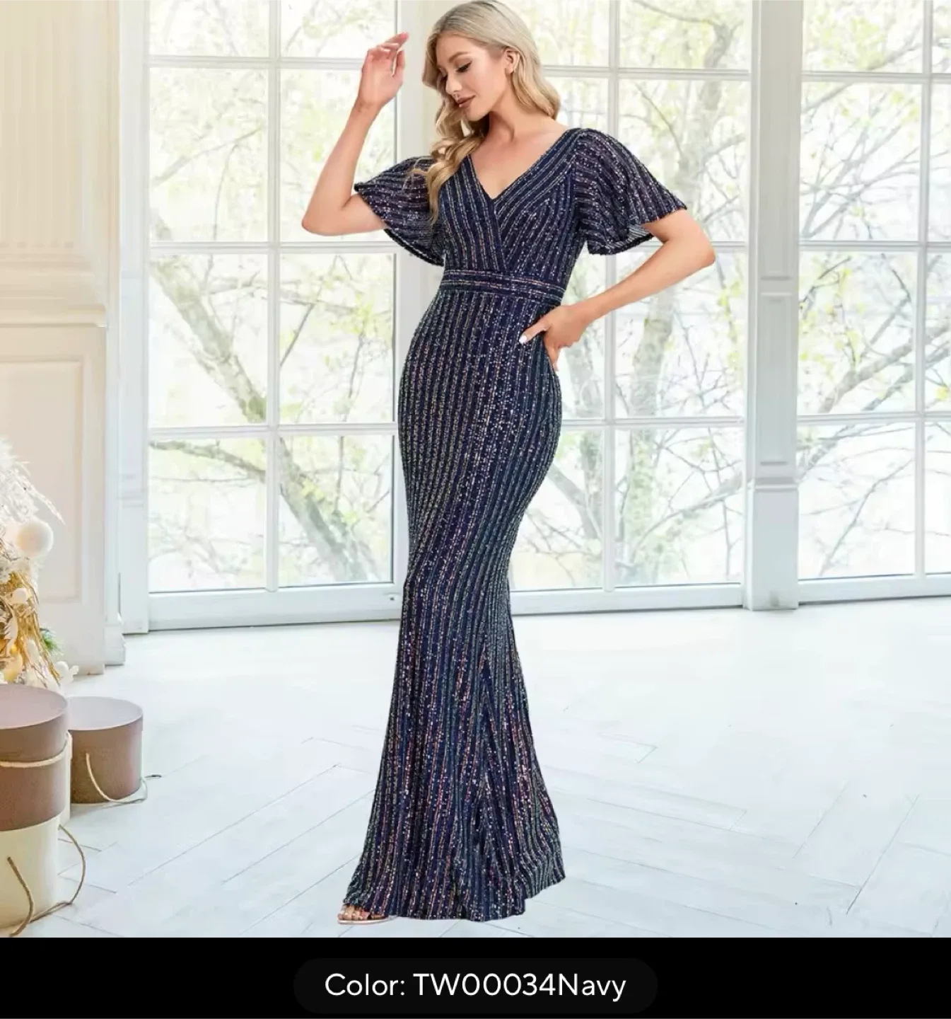 Beautiful Sequin Maxi dresses Brand New on sale image indicator(3)