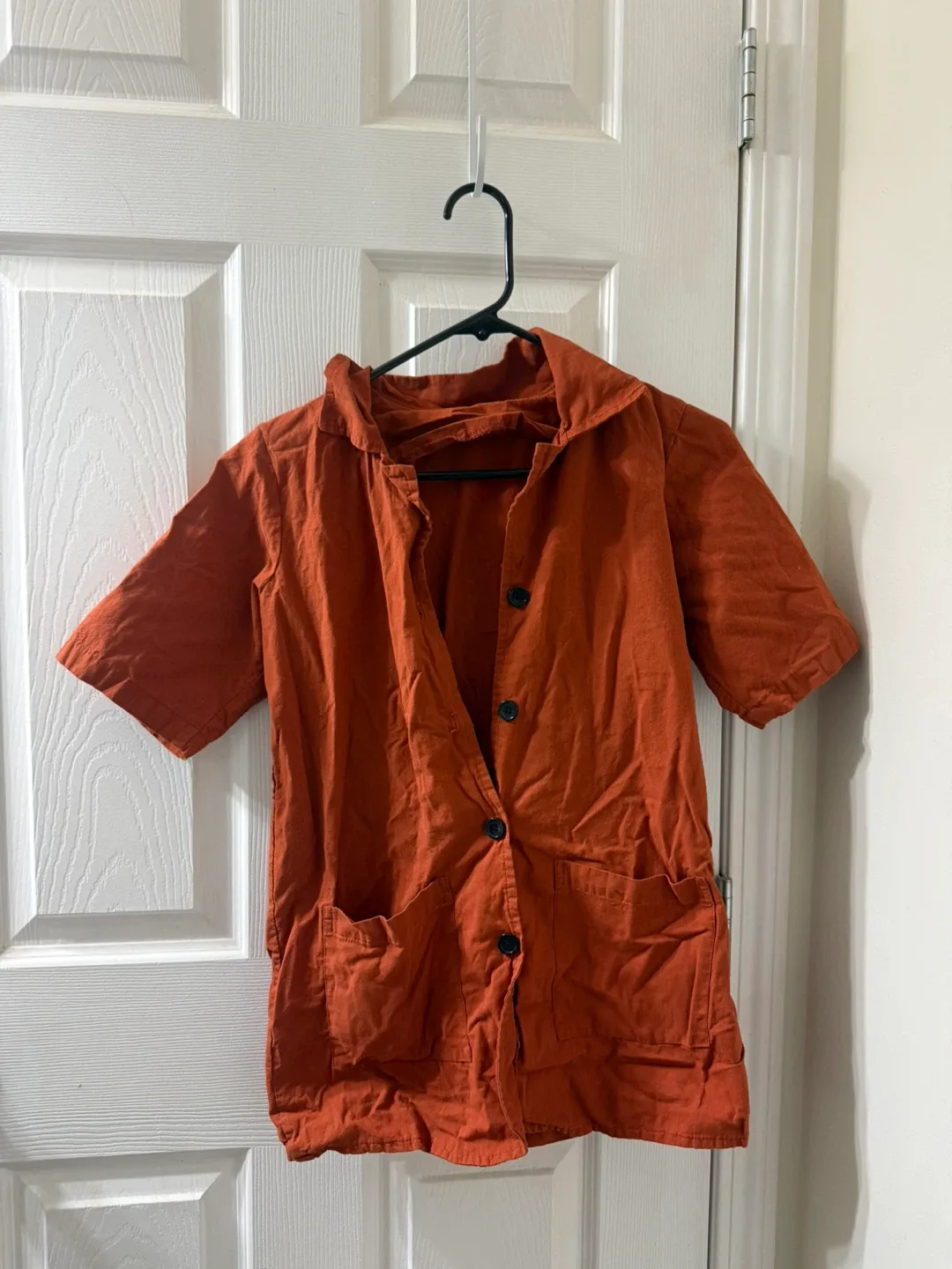 Orange Shorts & Shirt Set
