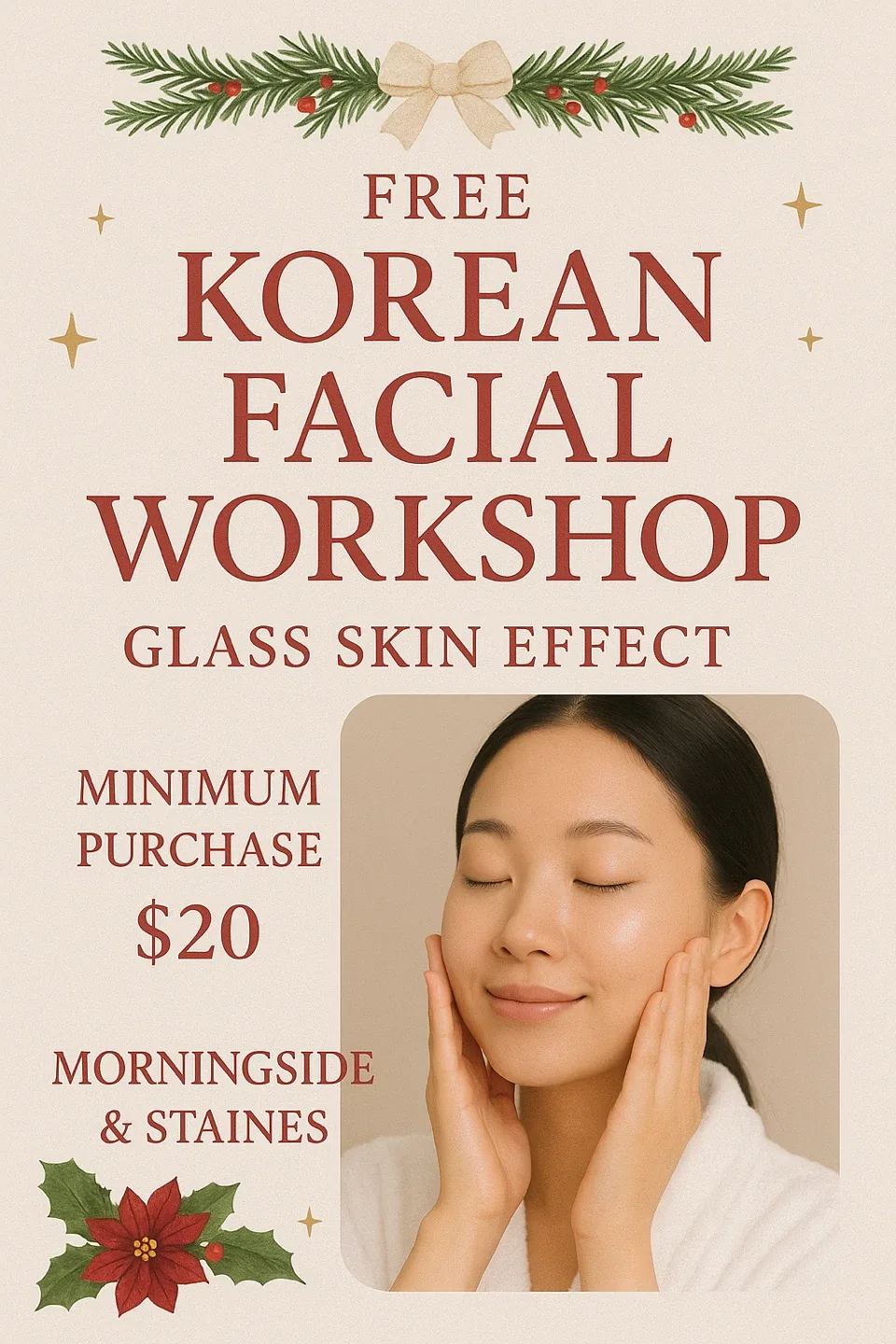 Korean Facial Workshop Voucher