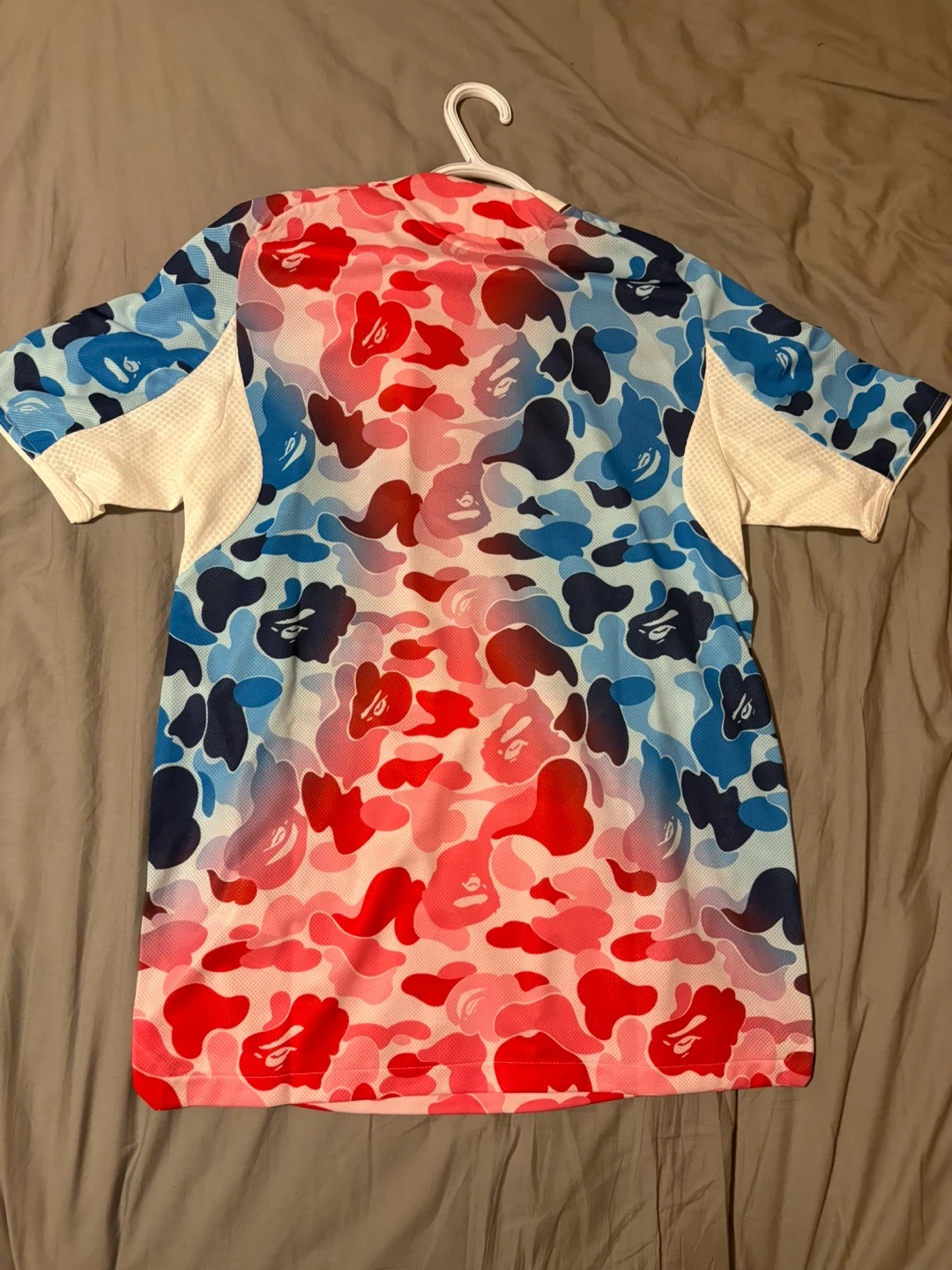 Adidas x BAPE ABC Camo Football Jersey - Size M - photo 4