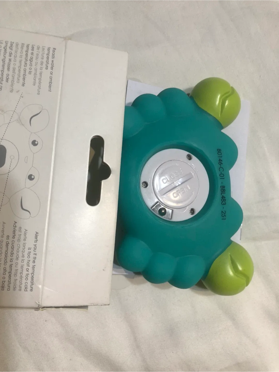 bblüv Kräb 3-in-1 Thermometer and Bath Toy image indicator(6)