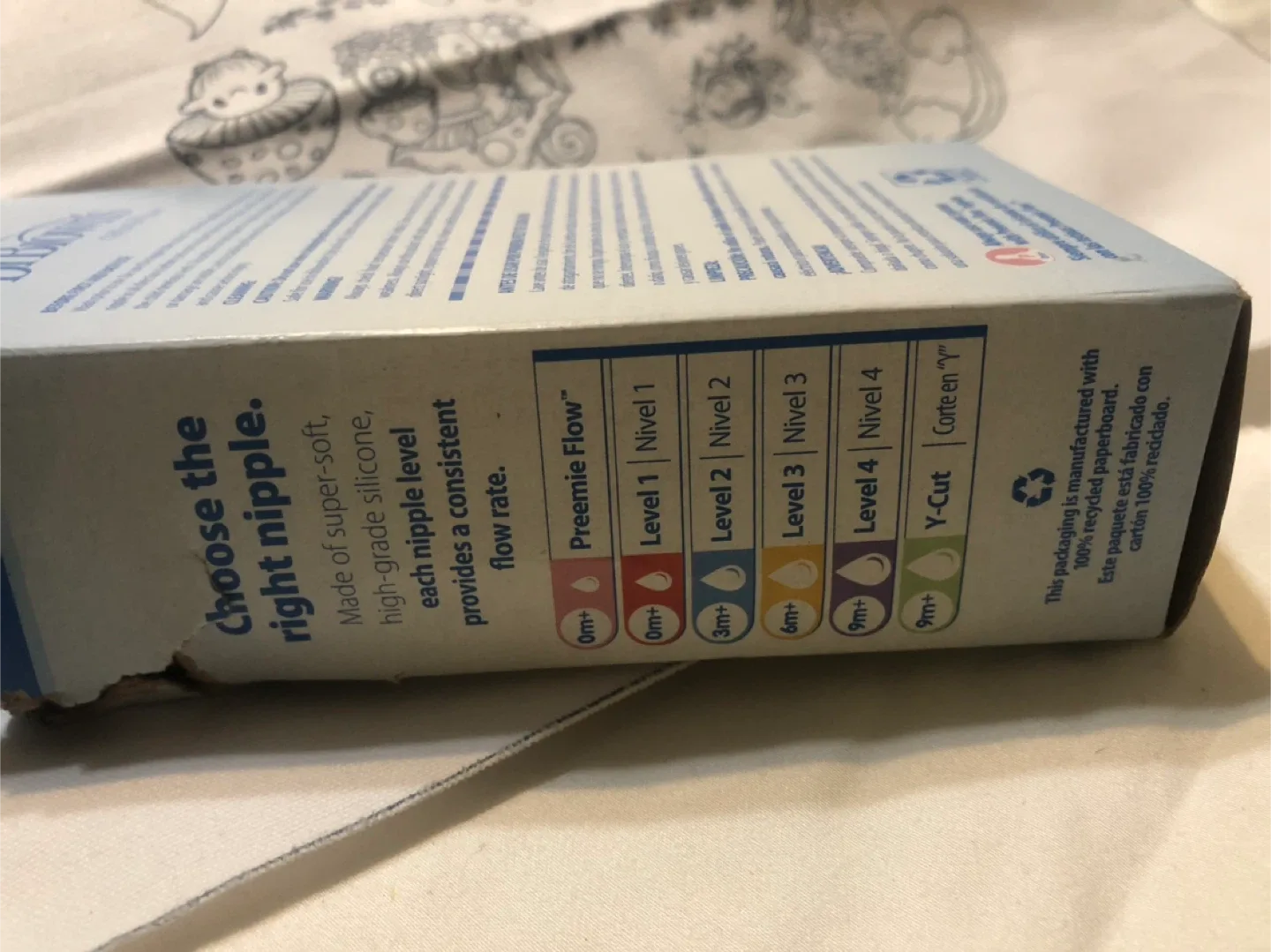 New Dr. Brown's Preemie Flow Nipples 5 -Pack (New) image indicator(5)