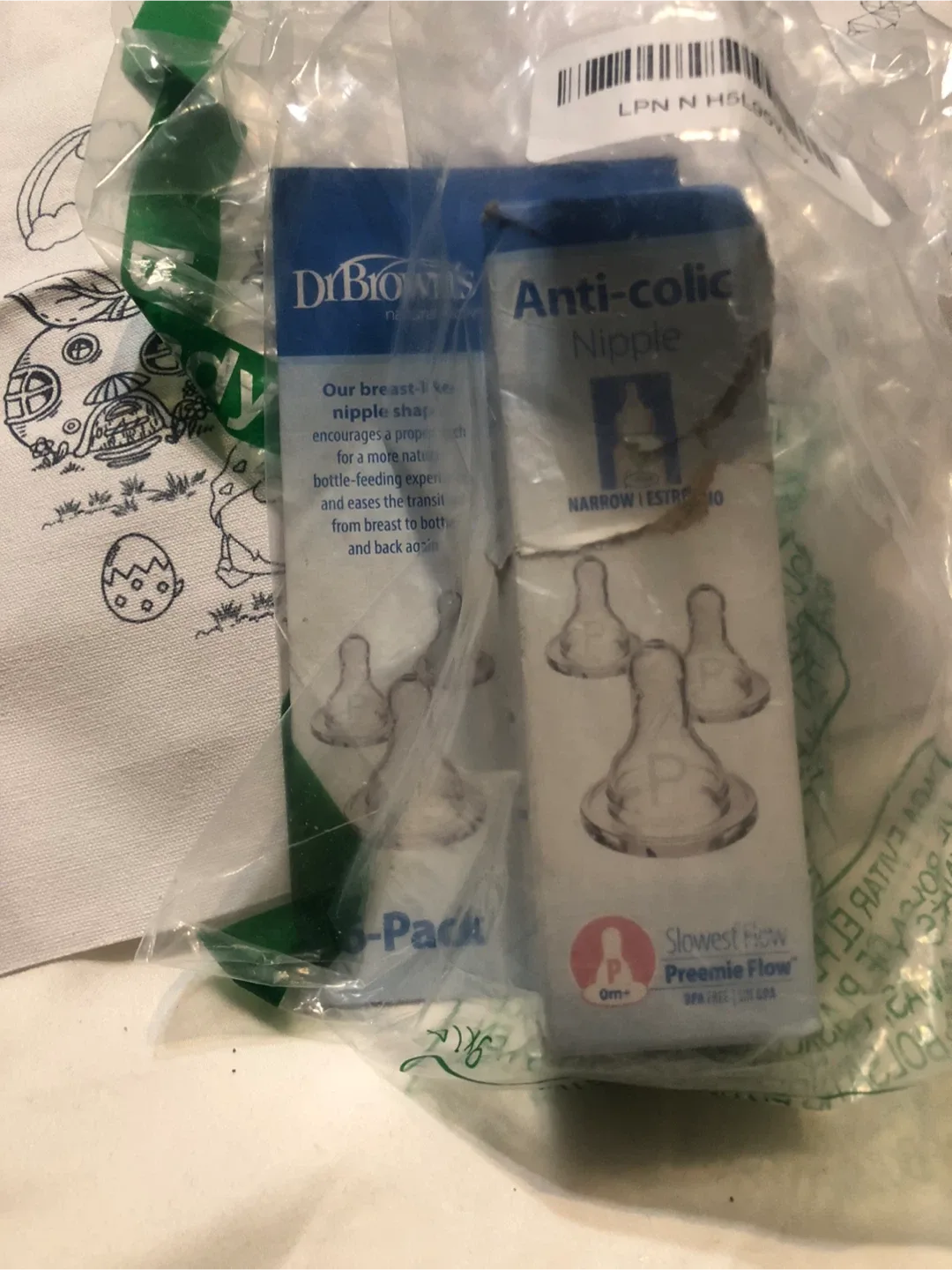 New Dr. Brown's Preemie Flow Nipples 5 -Pack (New) image indicator(7)