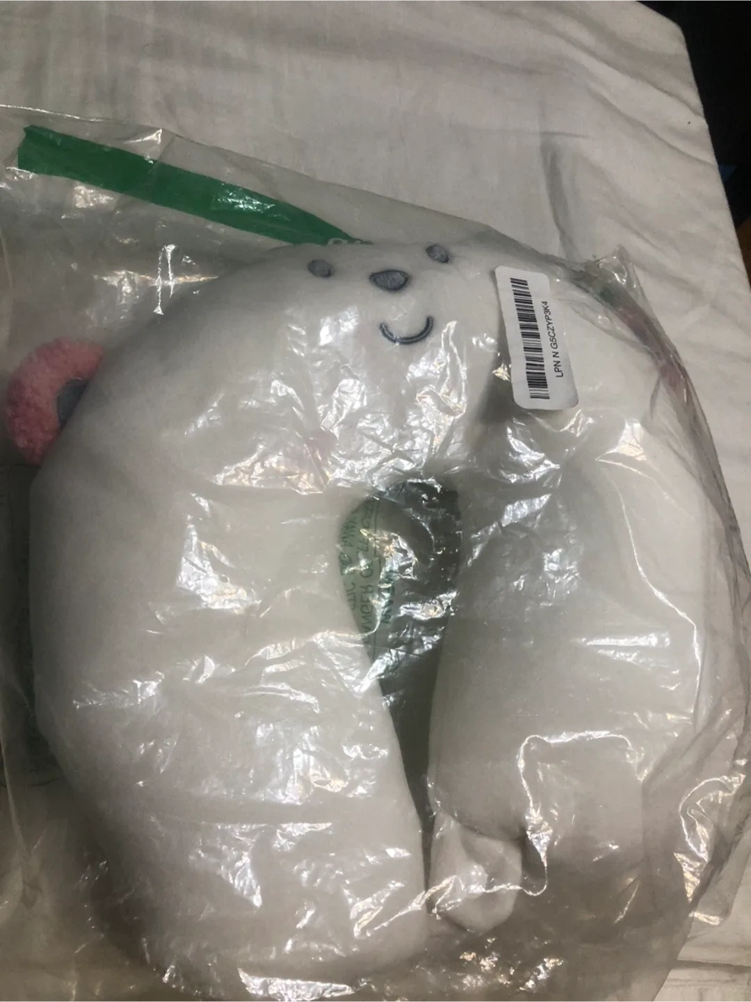 New White Bear Neck Pillow image indicator(3)