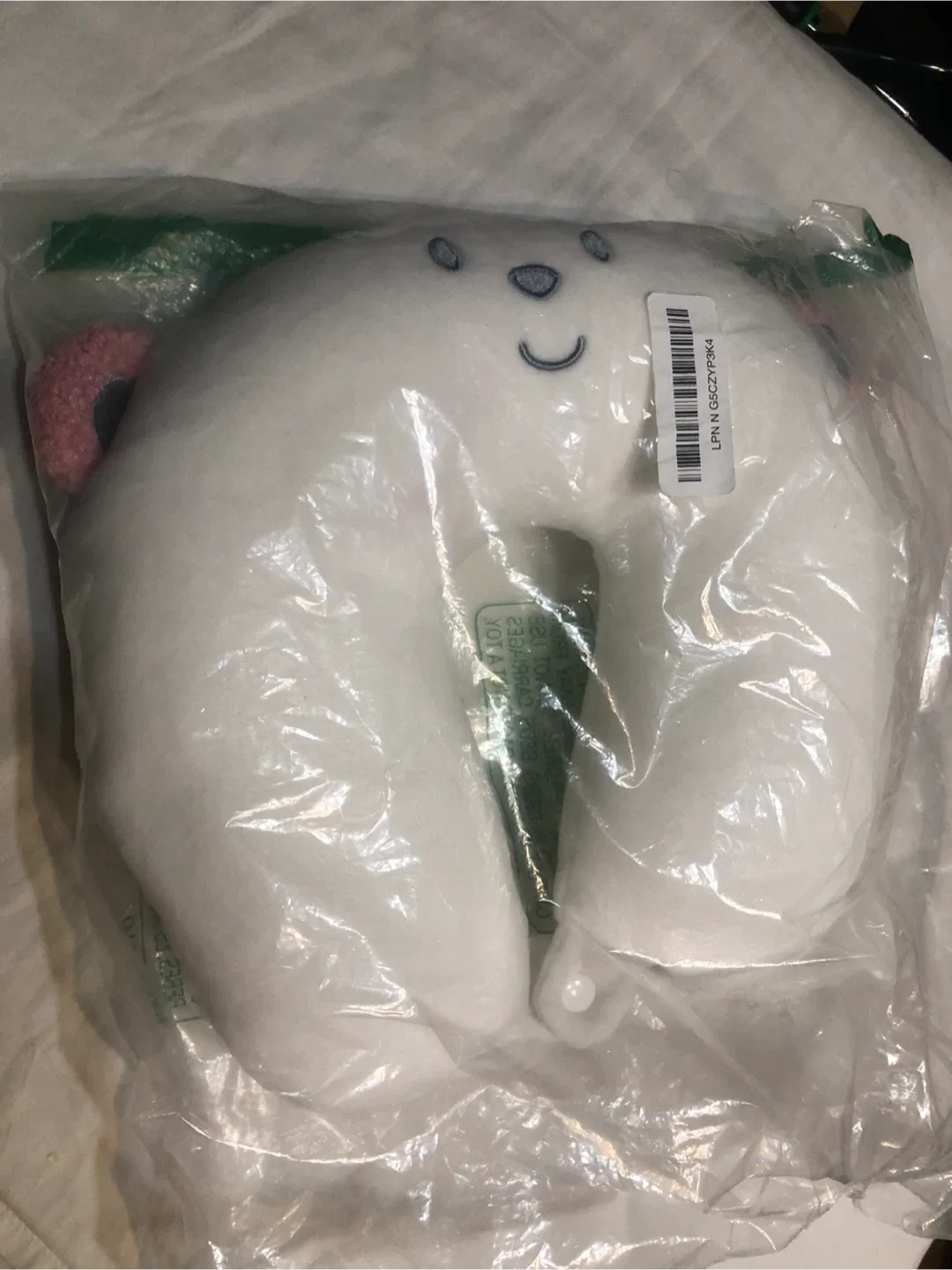 New White Bear Neck Pillow image indicator(2)