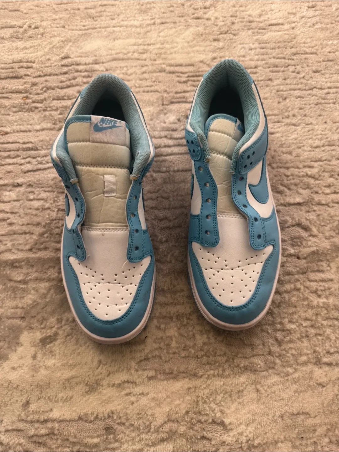 Nike Dunk Low Carolina Blue/White, US Size 7