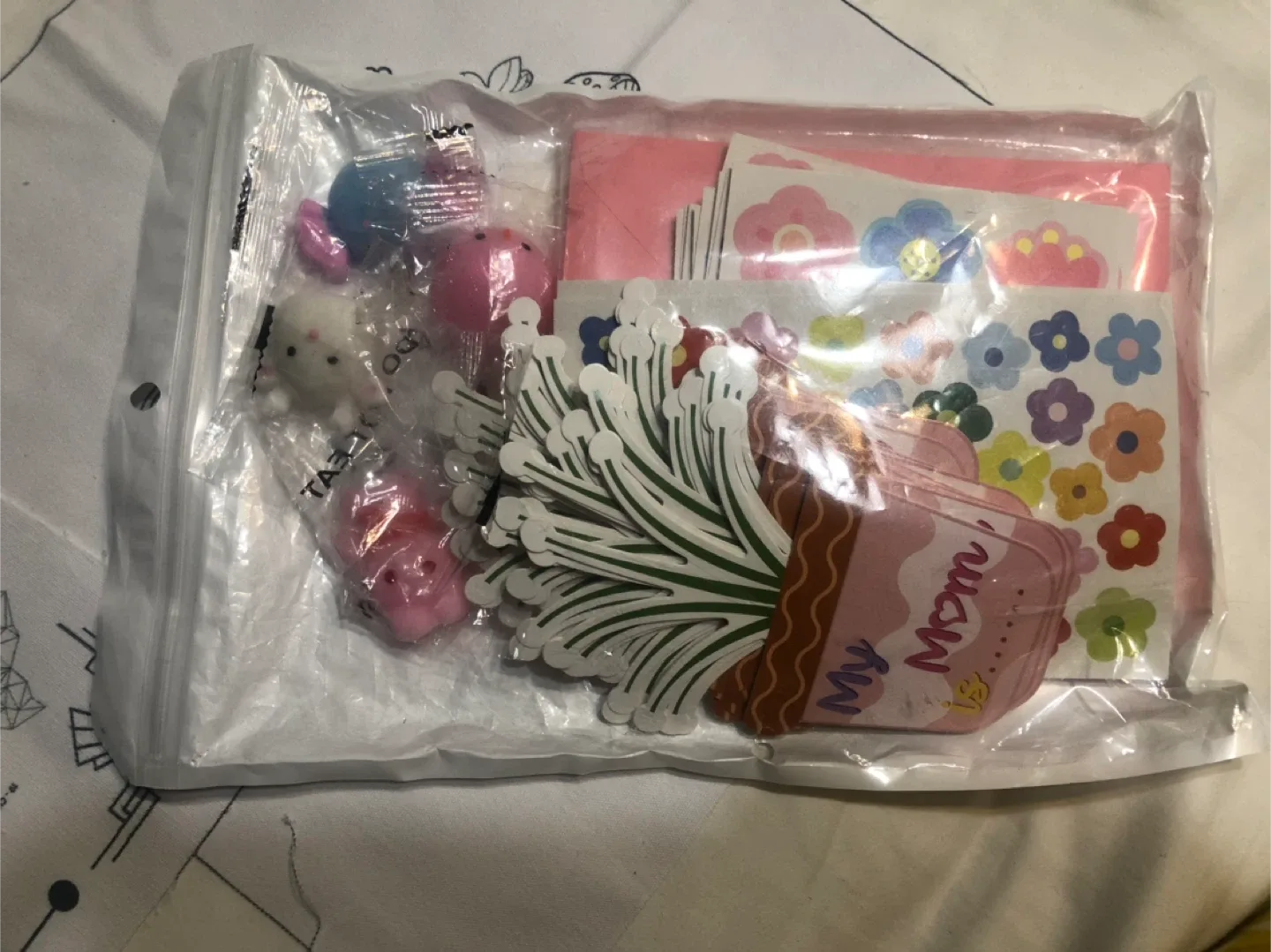 NEW ,Craft Supplies Bundle: Stickers, Cards & More! image indicator(2)