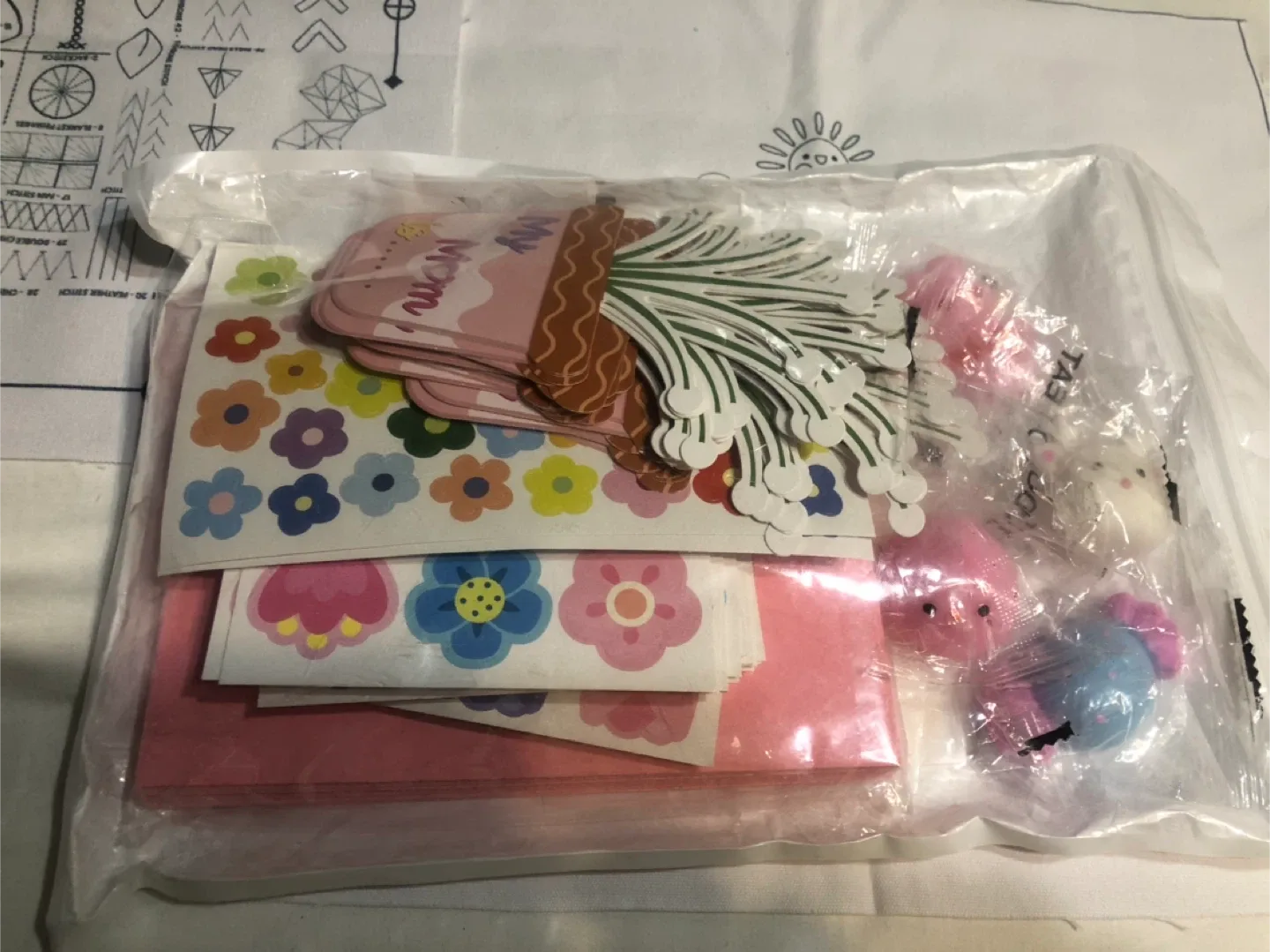 NEW ,Craft Supplies Bundle: Stickers, Cards & More!