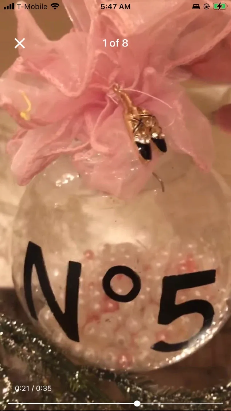 Chanel Inspired Christmas Ornaments image indicator(2)