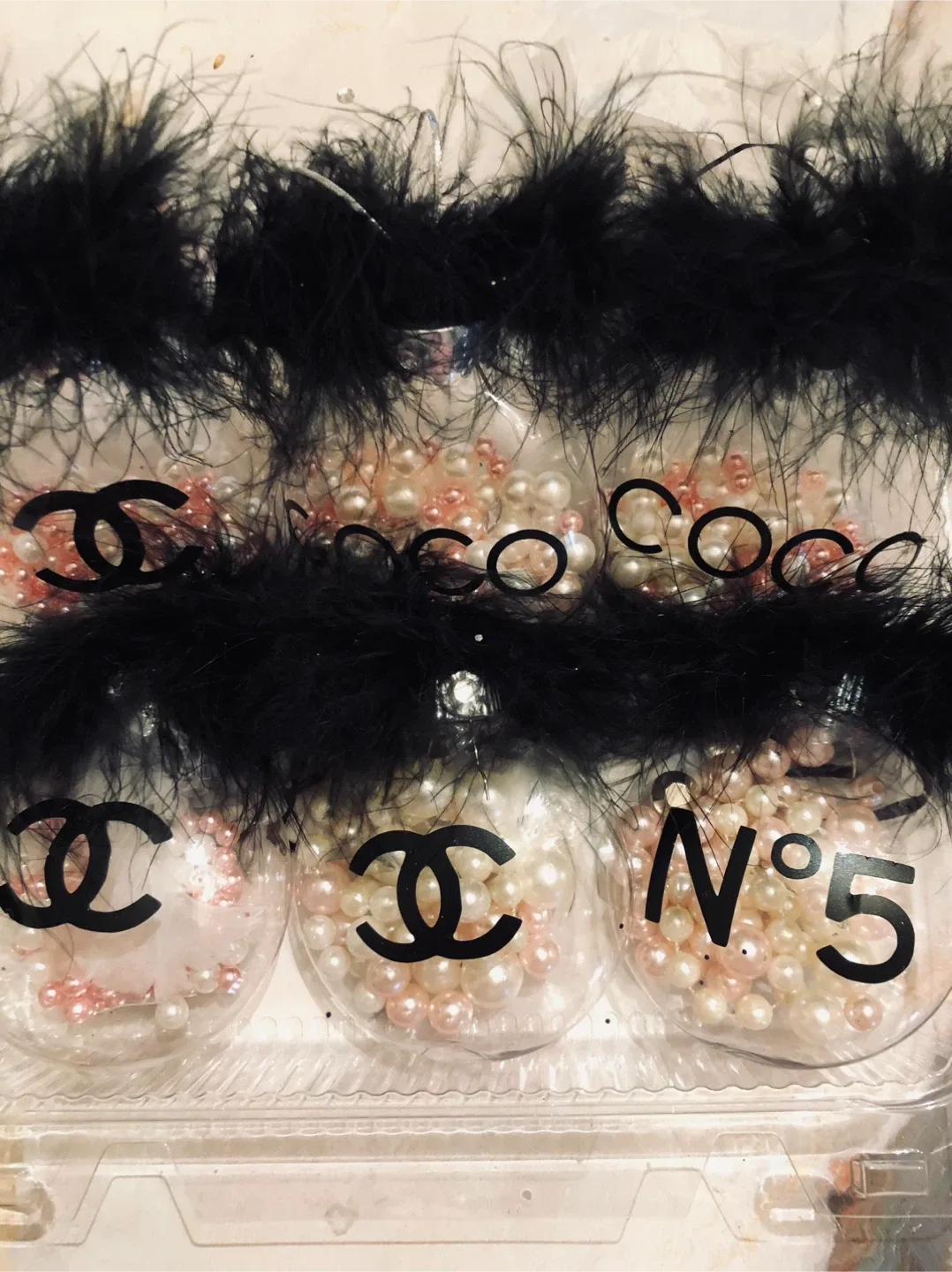 Chanel Inspired Christmas Ornaments image indicator(4)