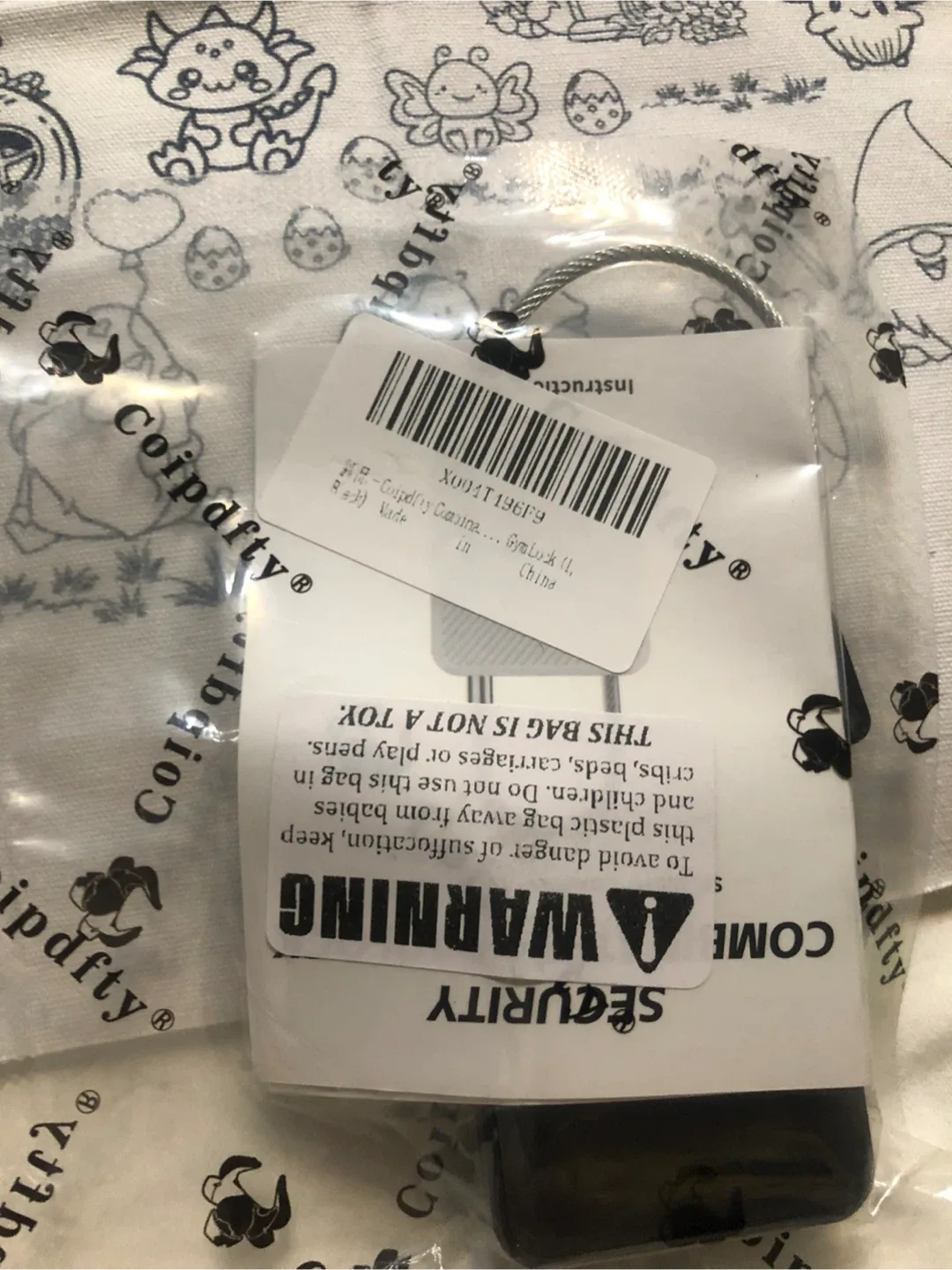 New Combination Padlock F-337 image indicator(6)