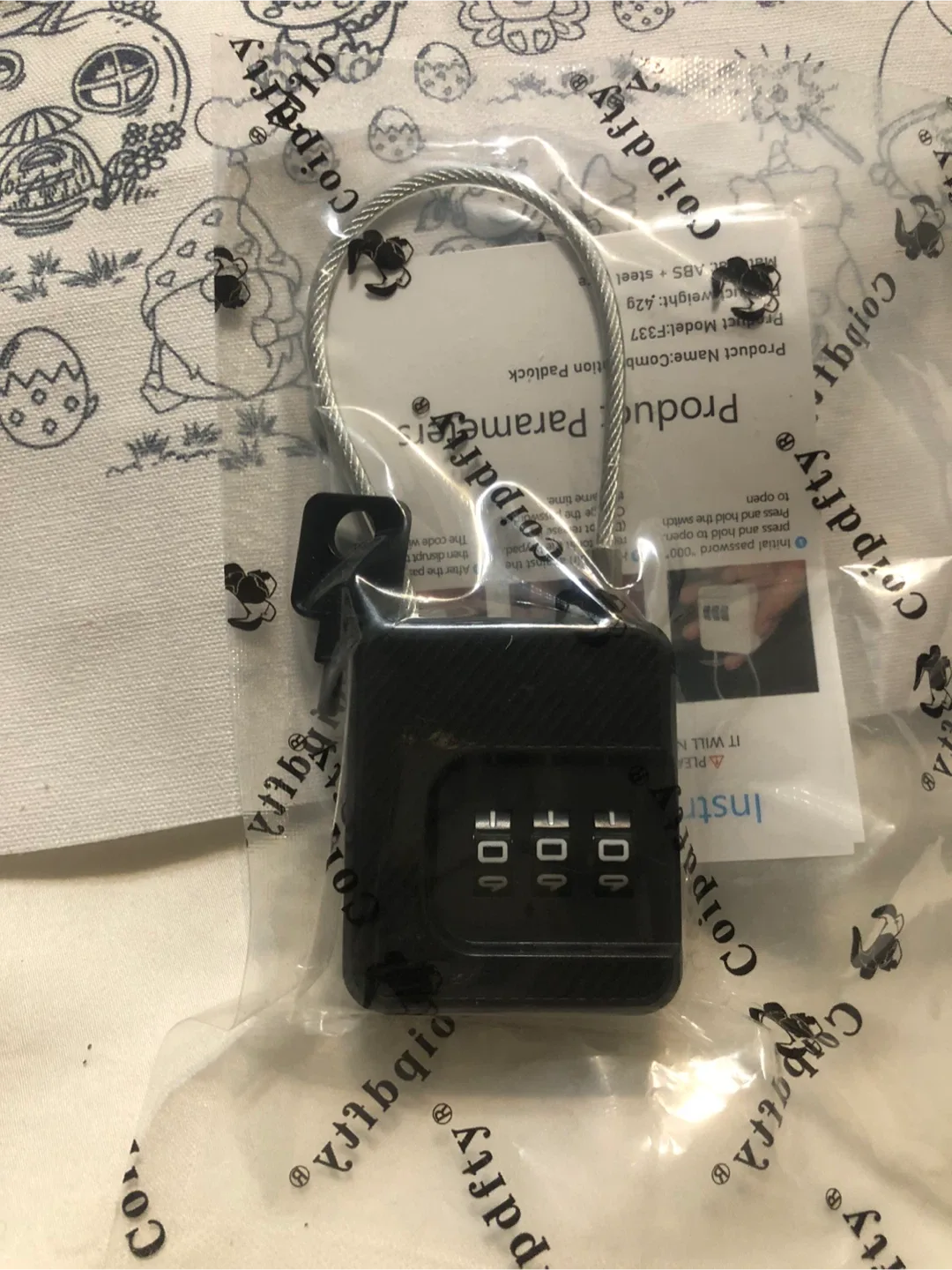 New Combination Padlock F-337