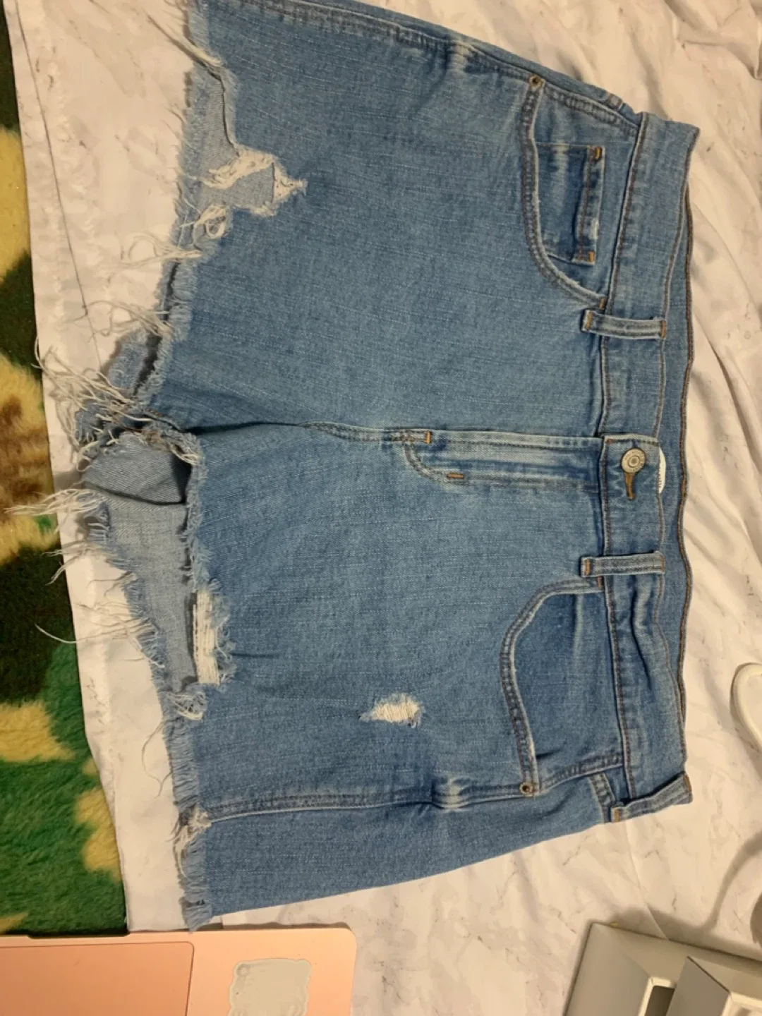 Old Navy Boyfriend Denim Shorts - Size 12