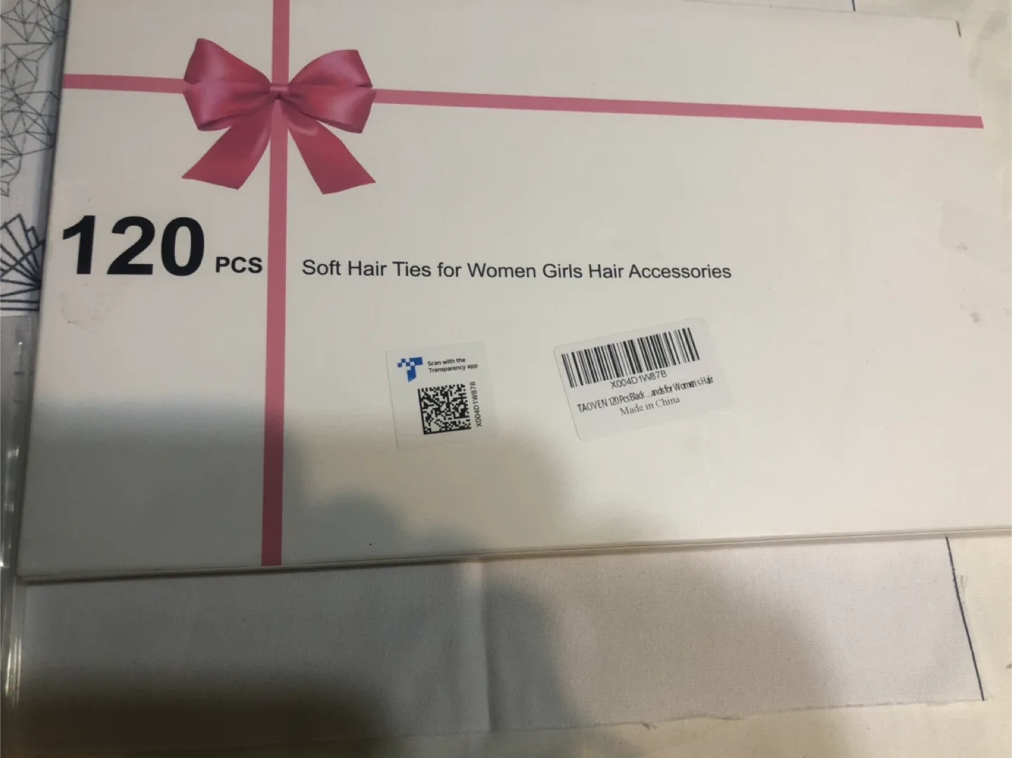 TAOYIN 120 Pcs Soft Black Hair Ties - New image indicator(3)