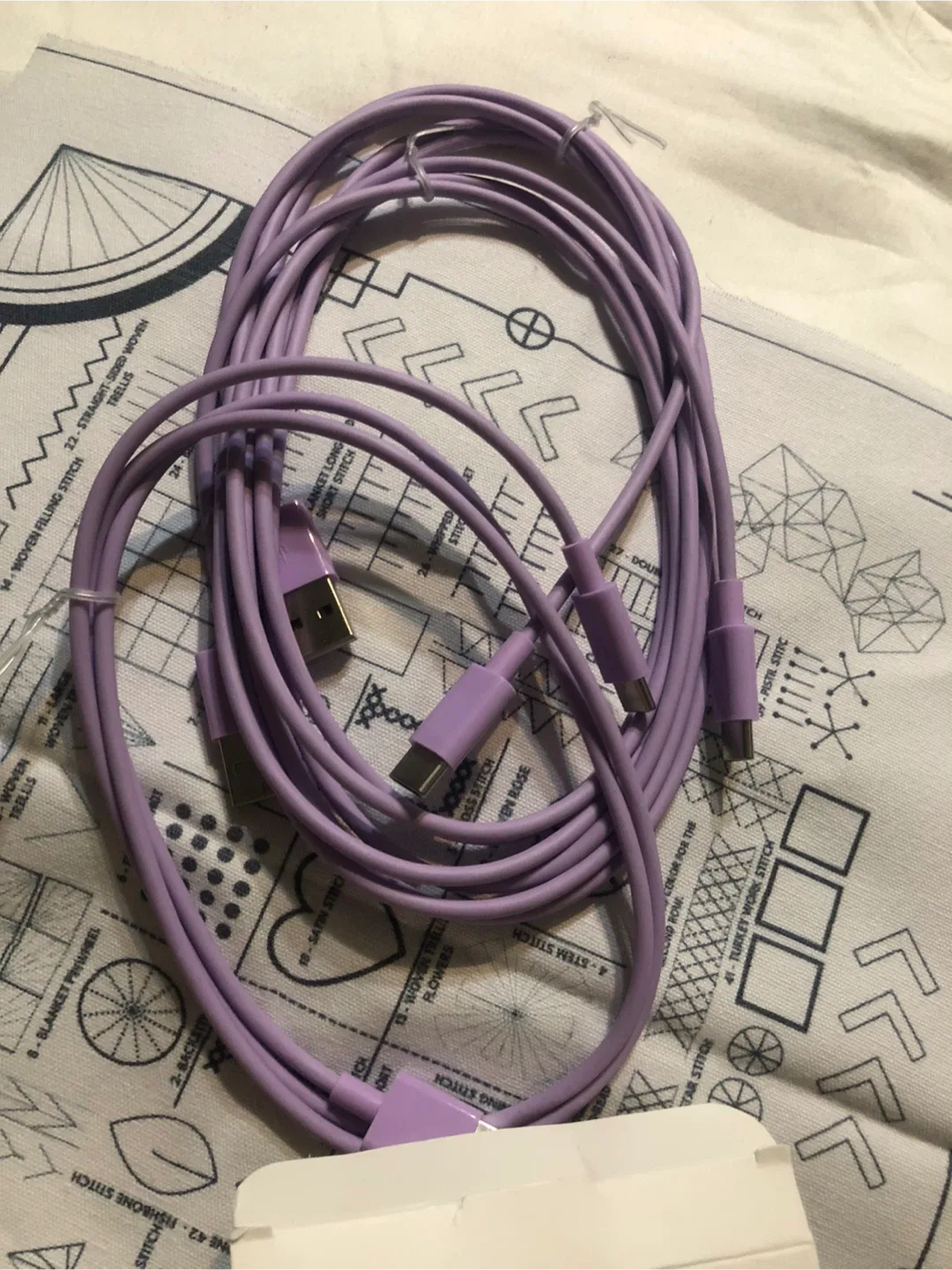 New Premium Charger Cable - Purple image indicator(2)