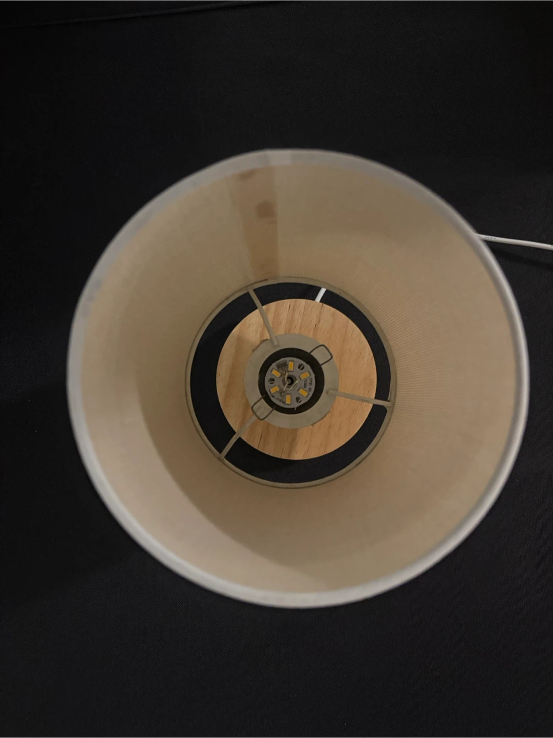 Table Lamp with Wood Base - photo 3
