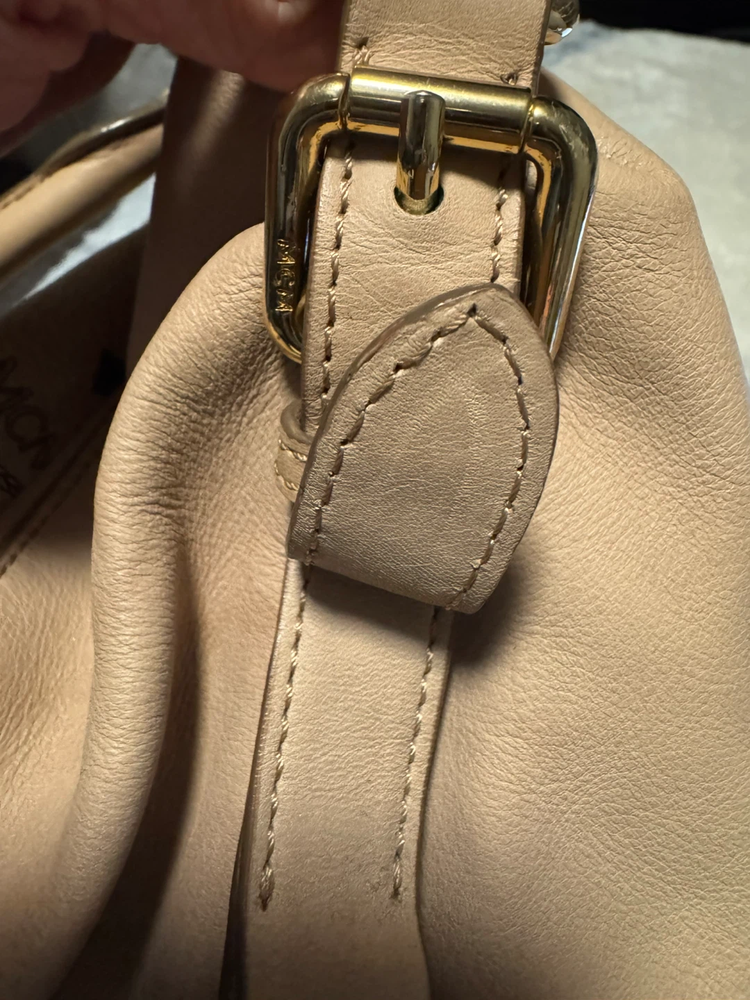 MCM Beige Leather Handbag - photo 4