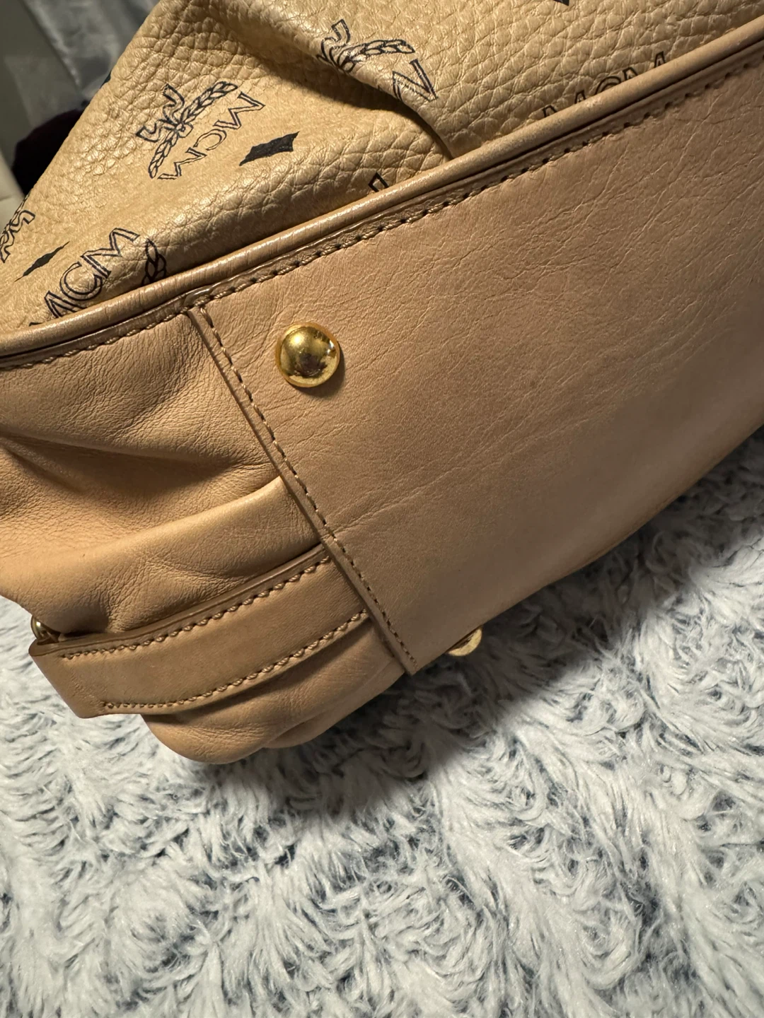 MCM Beige Leather Handbag - photo 5