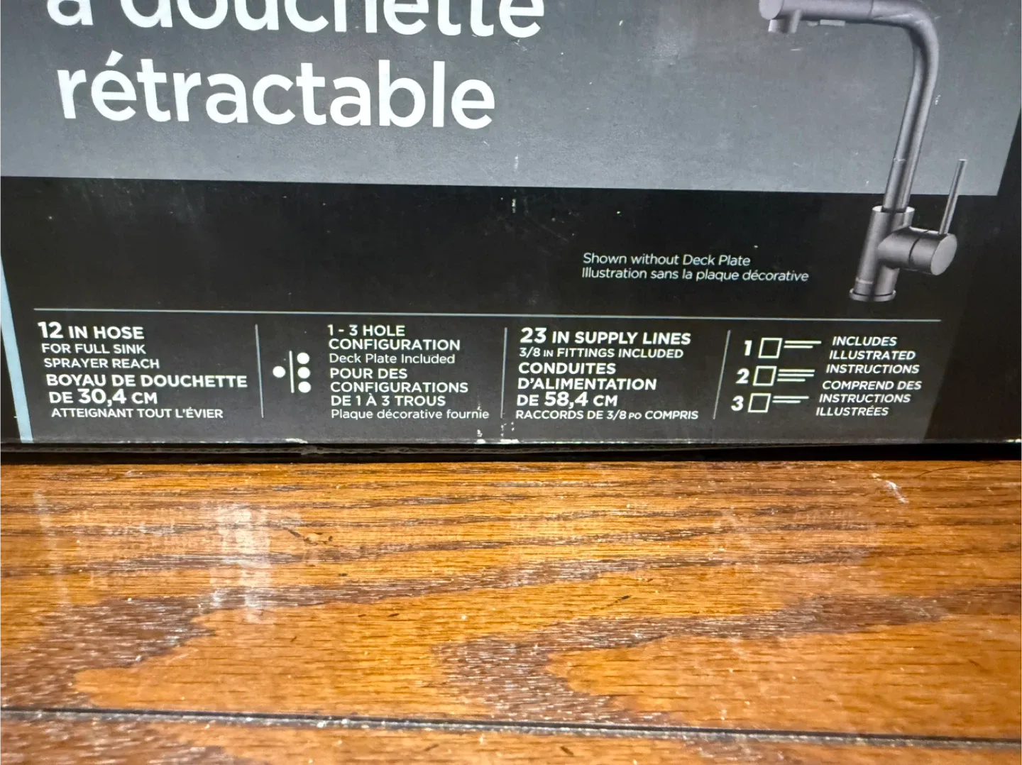 Glacier Bay Menlo Pull-Out Kitchen Faucet - Matte Black image indicator(5)