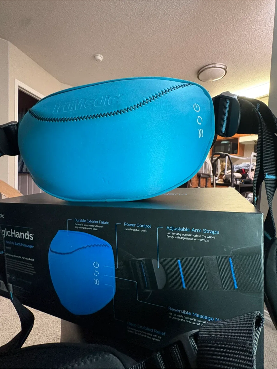 truMedic MagicHands Neck & Back Massager