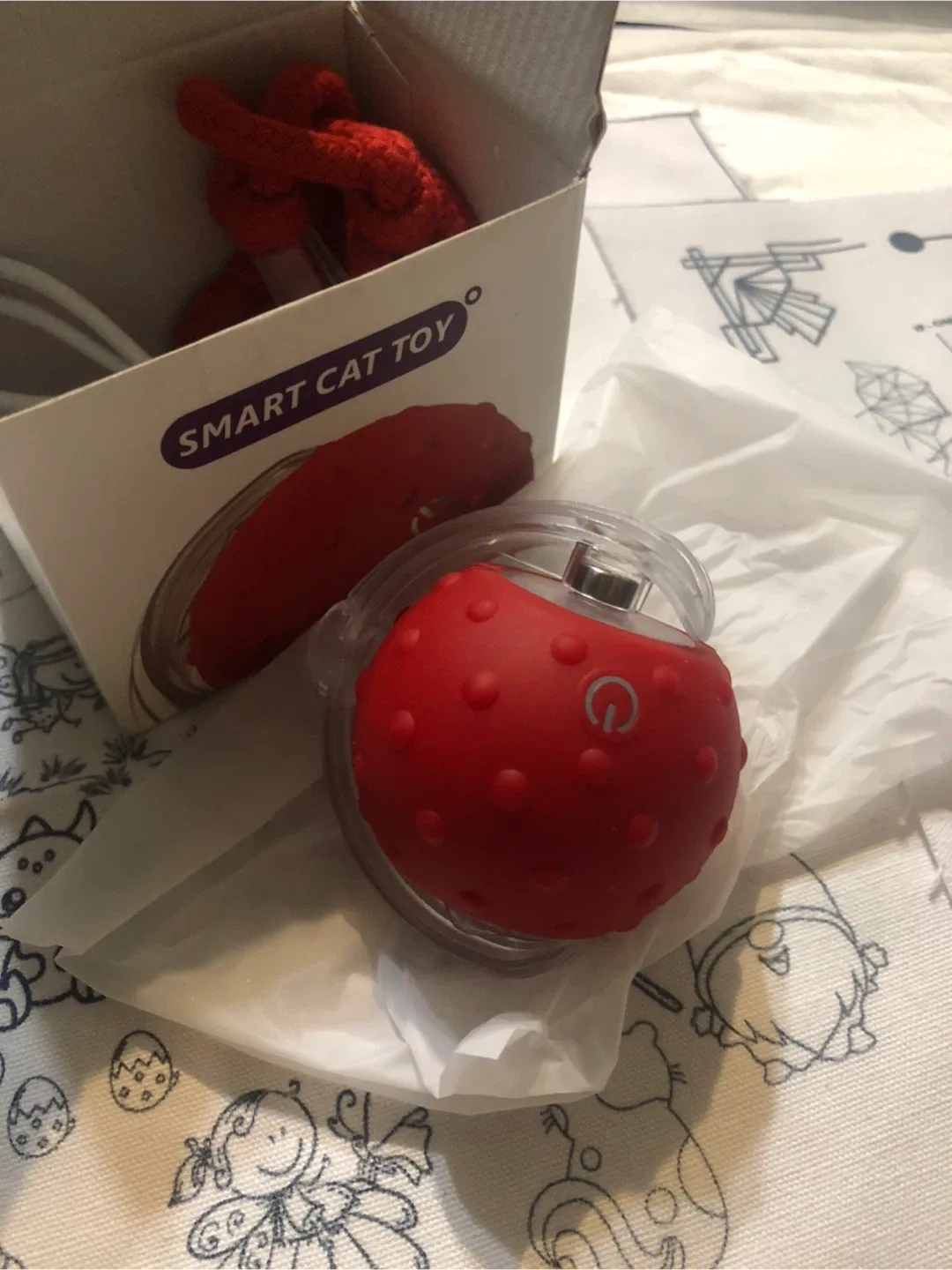 New Smart Cat Toy - Interactive Ball image indicator(3)