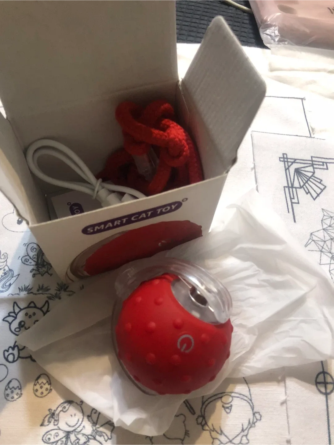 New Smart Cat Toy - Interactive Ball image indicator(2)