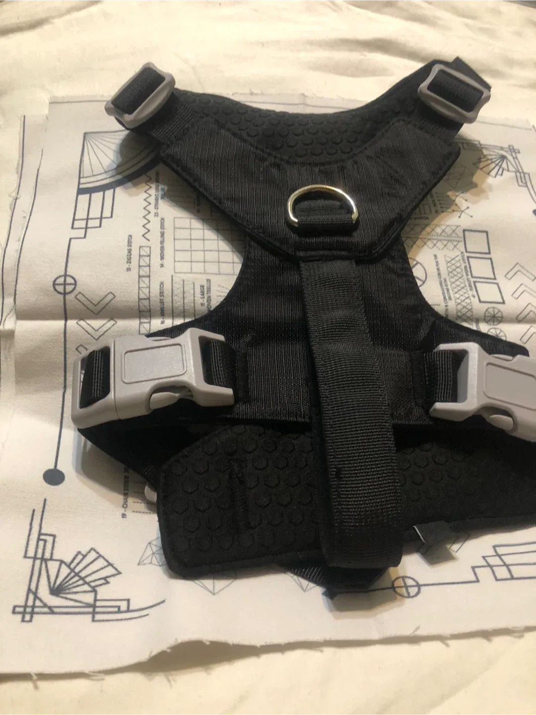 NEW Black Dog Harness - Size M image indicator(5)