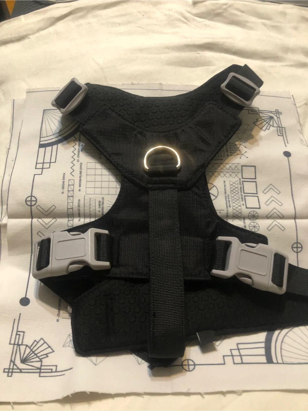NEW Black Dog Harness - Size M image indicator(3)