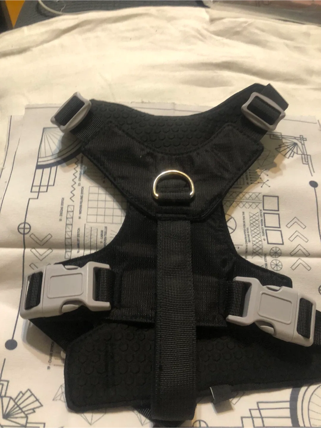 NEW Black Dog Harness - Size M image indicator(4)