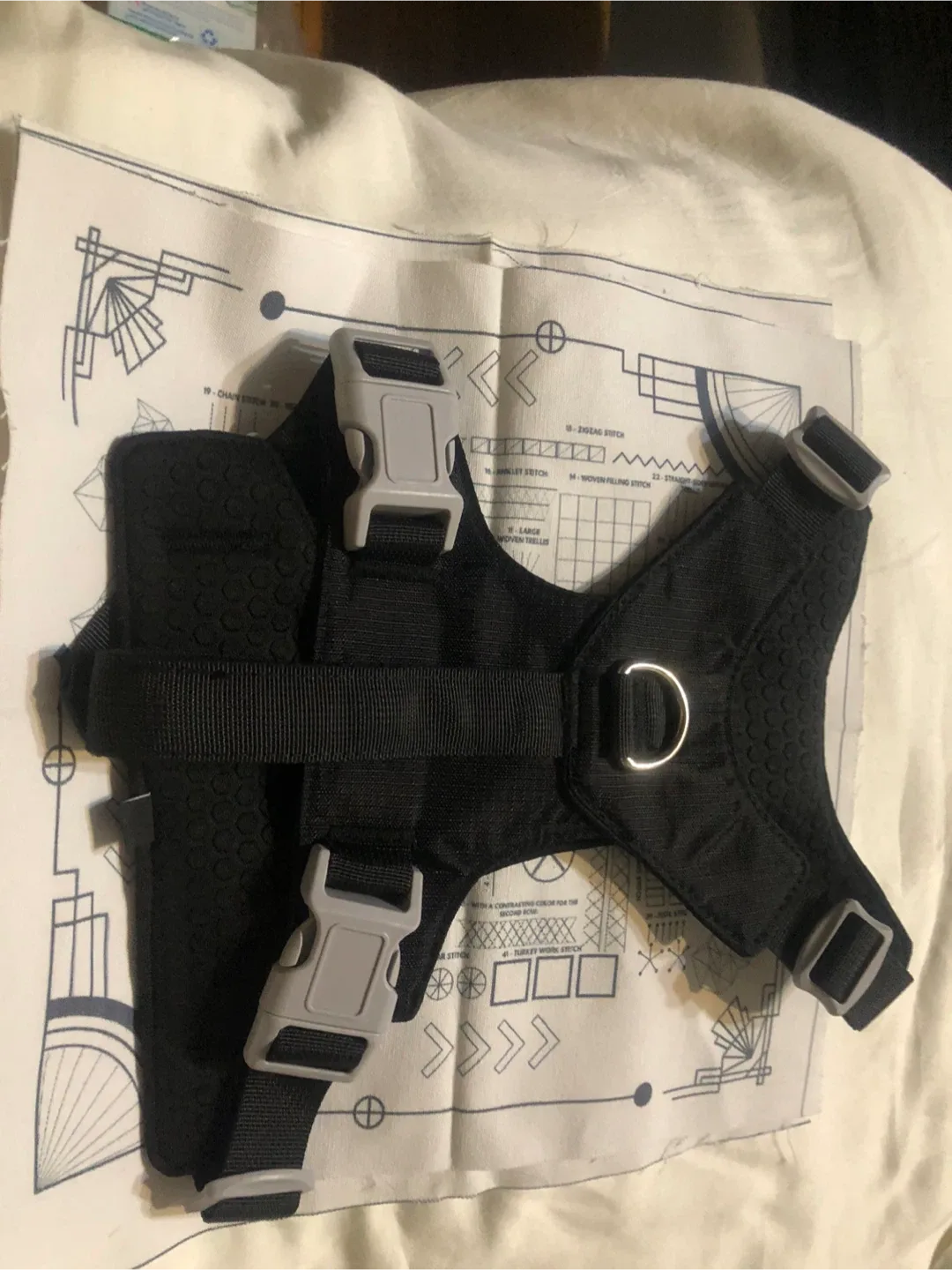 NEW Black Dog Harness - Size M image indicator(6)