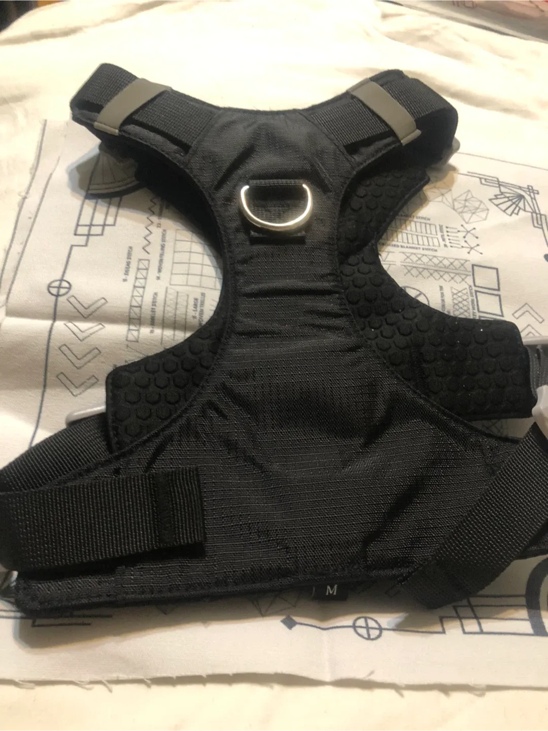 NEW Black Dog Harness - Size M