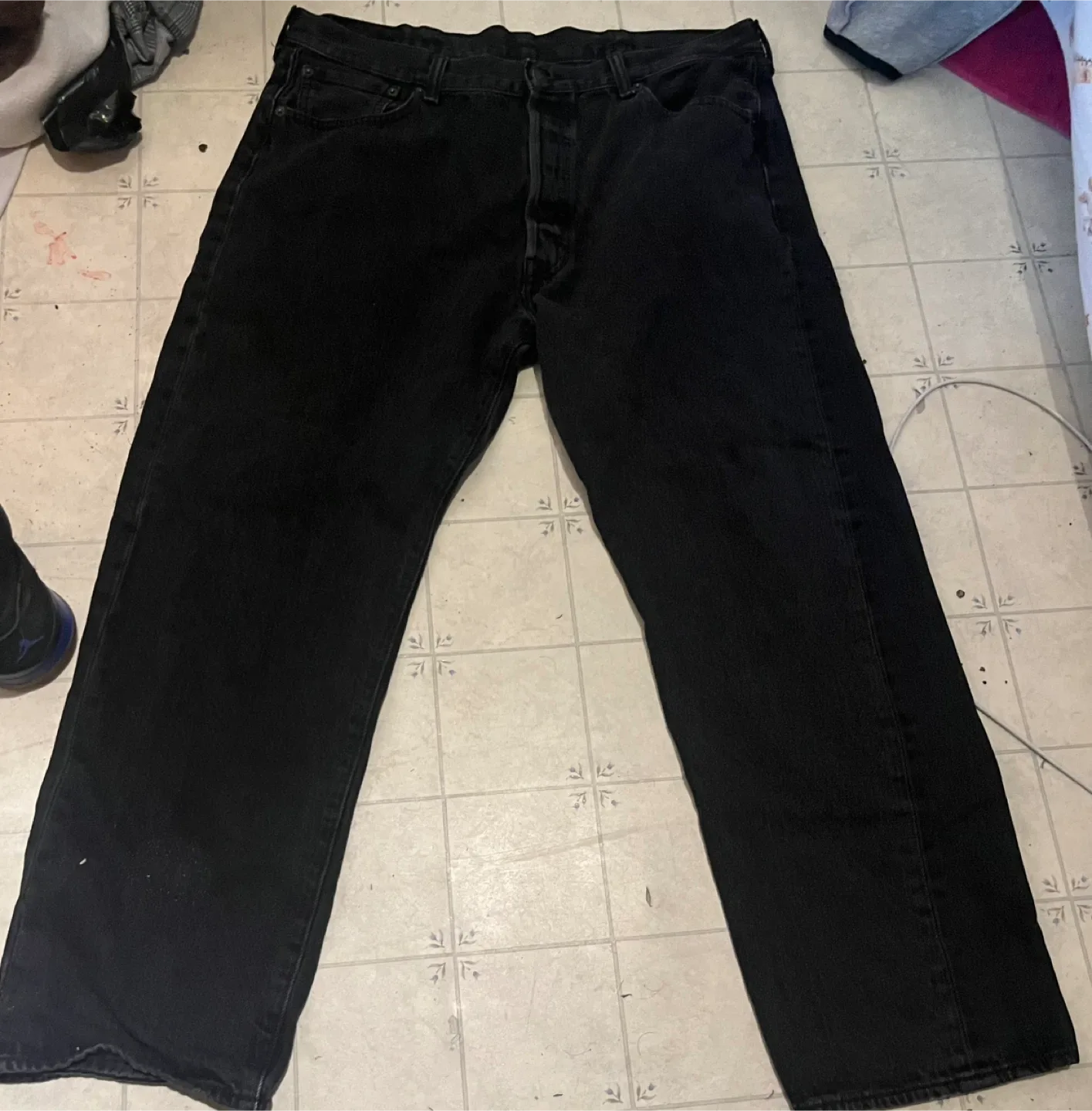 Levi's 501 Black Jeans W38 L30
