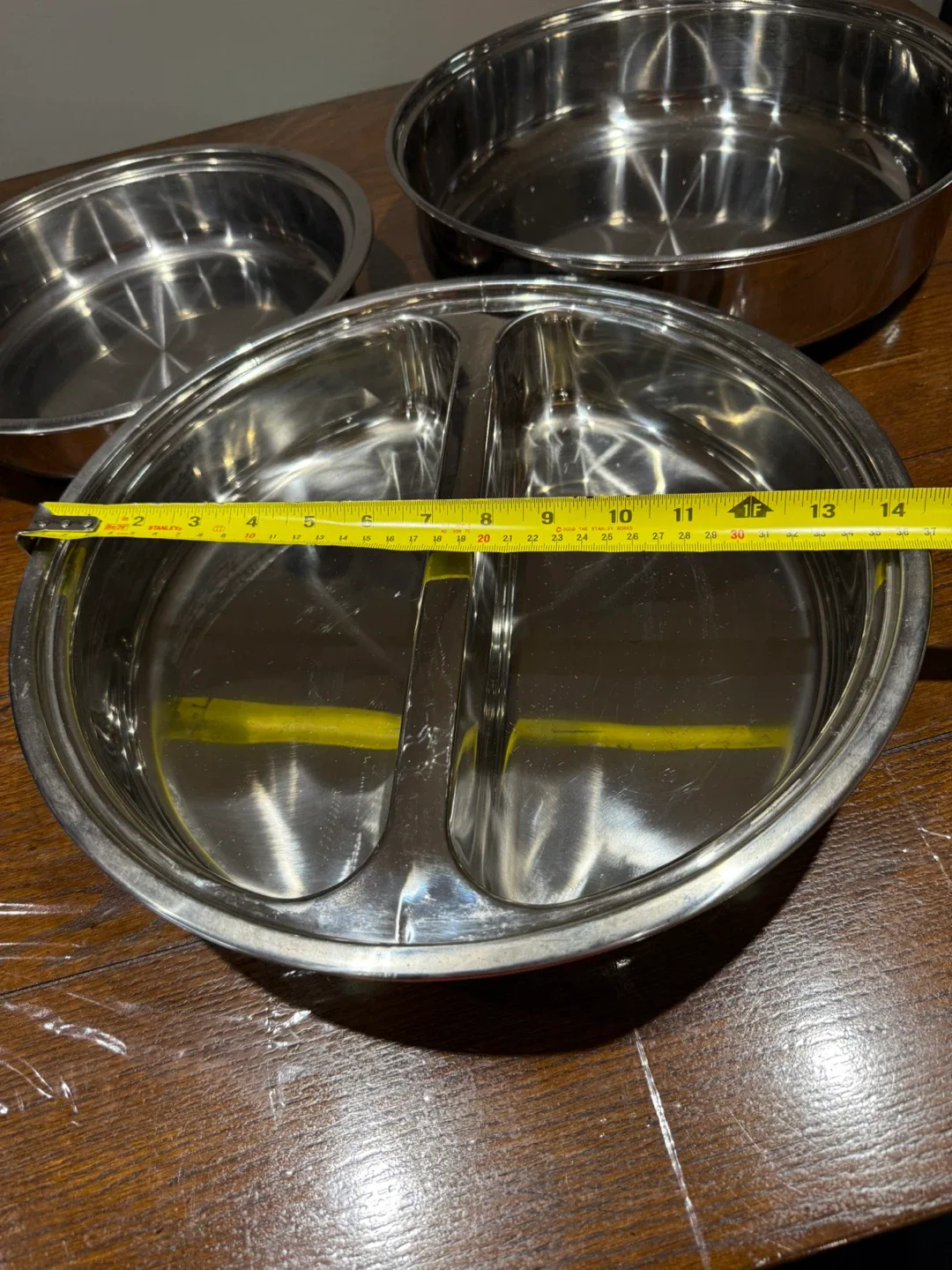 Stainless Steel Serving Dishes - Set of 3 image indicator(4)