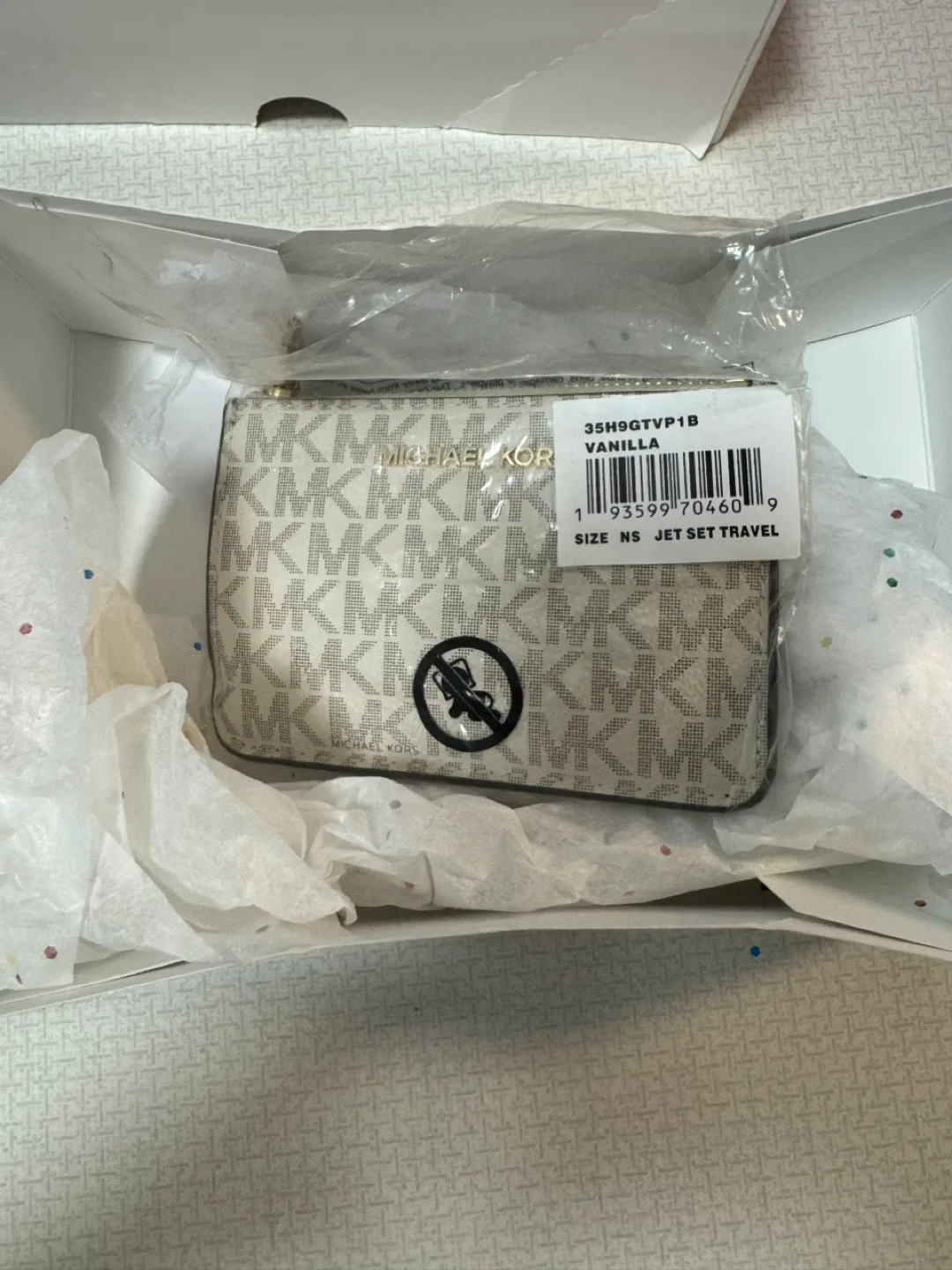 New Michael Kors Jet Set Travel Card Case