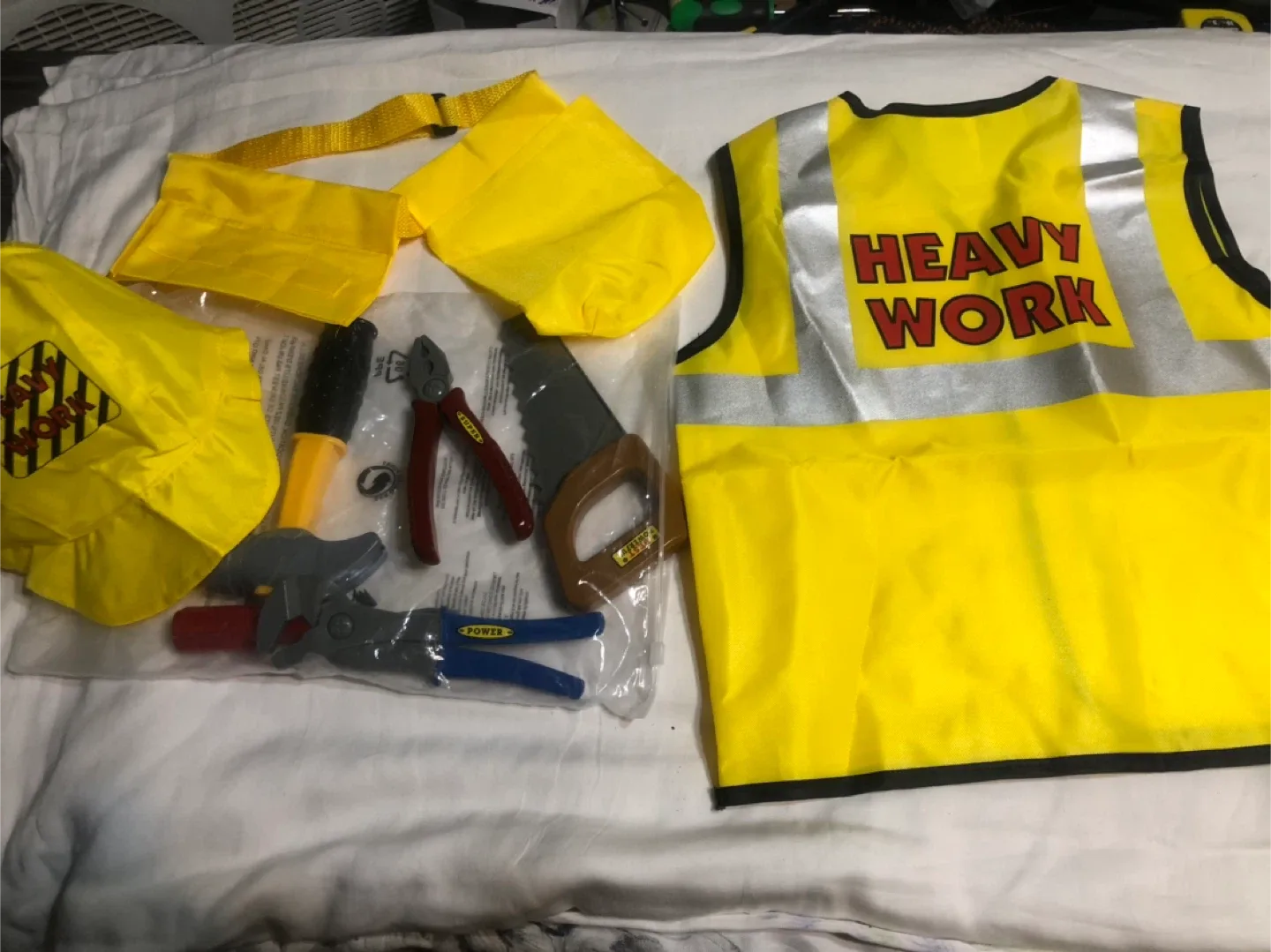 Kids Heavy Work Costume with Tools