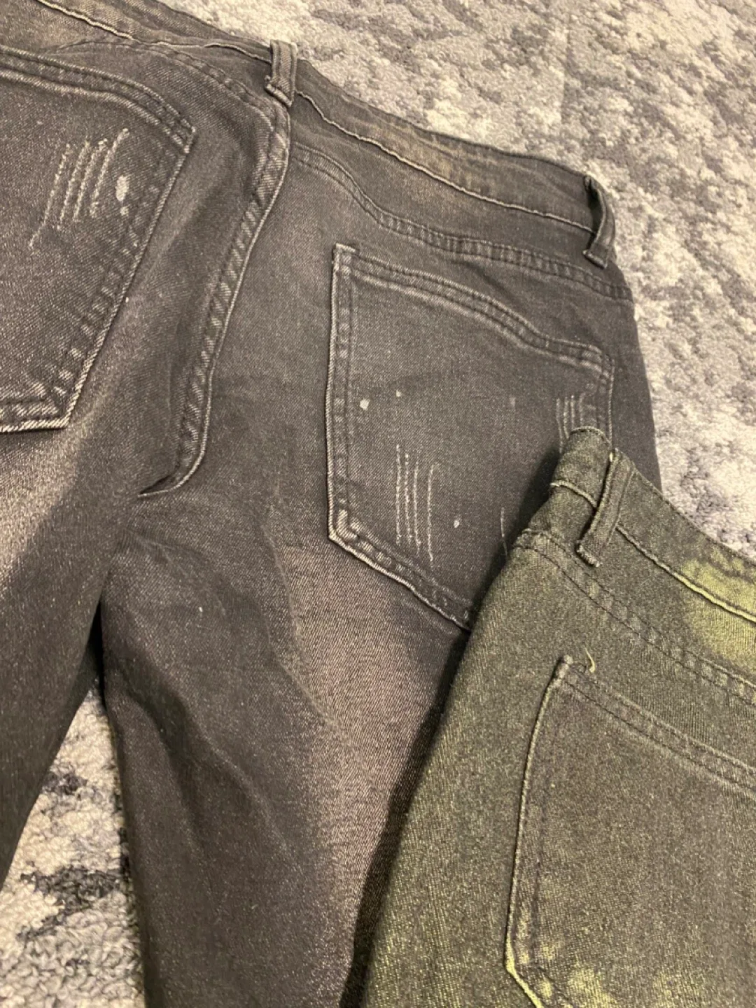 Distressed Jeans with Patches image indicator(10)