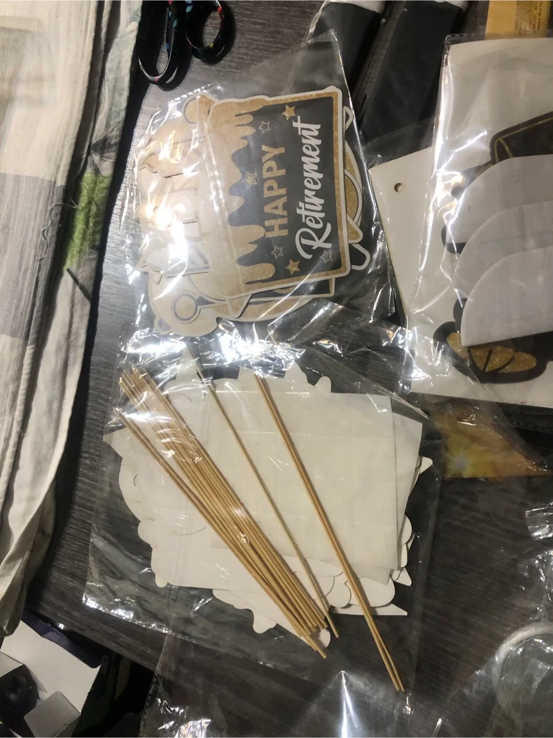 Happy Retirement Party Photo Booth Props - New image indicator(5)